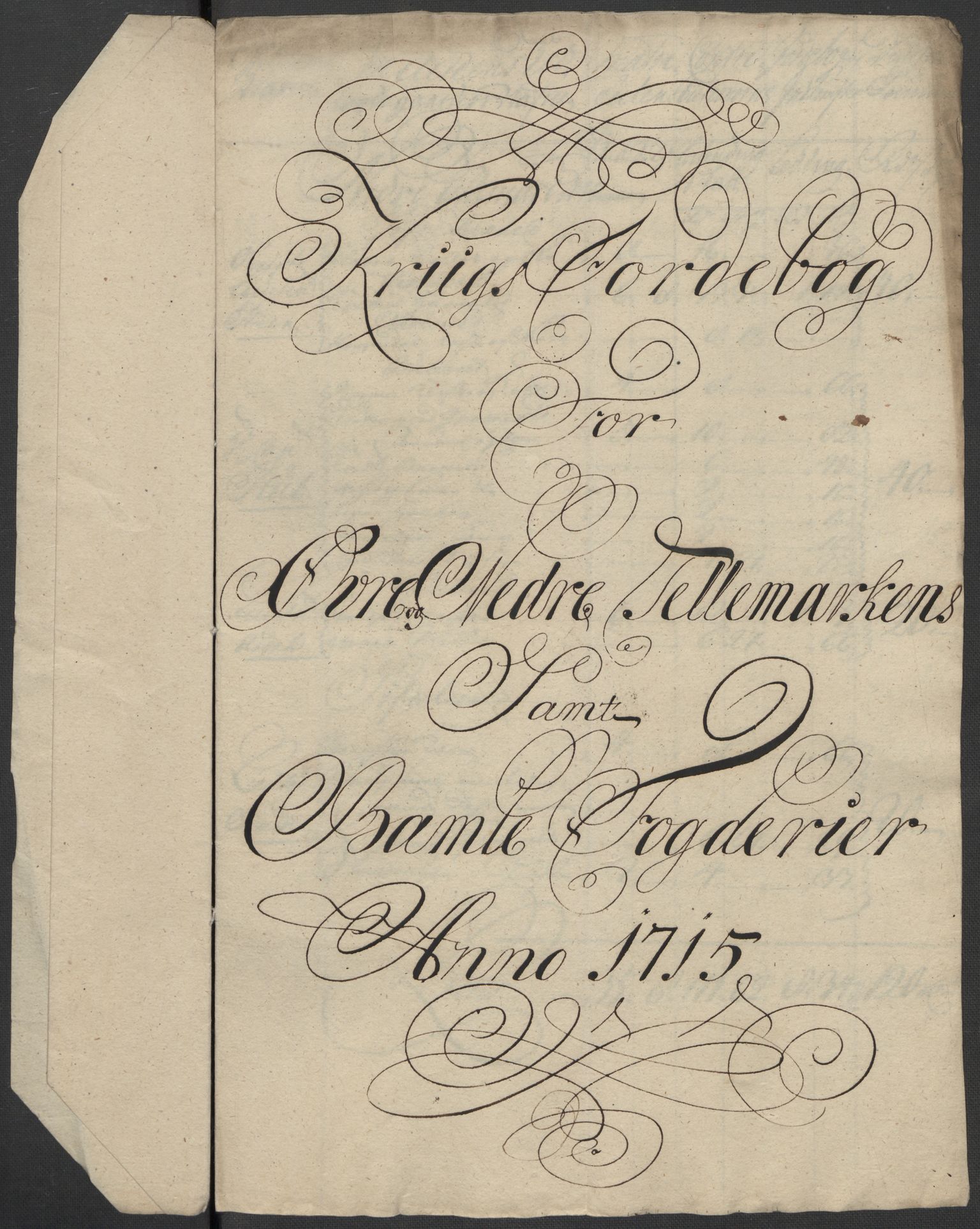 Rentekammeret inntil 1814, Reviderte regnskaper, Fogderegnskap, RA/EA-4092/R36/L2127: Fogderegnskap Øvre og Nedre Telemark og Bamble, 1715, p. 238