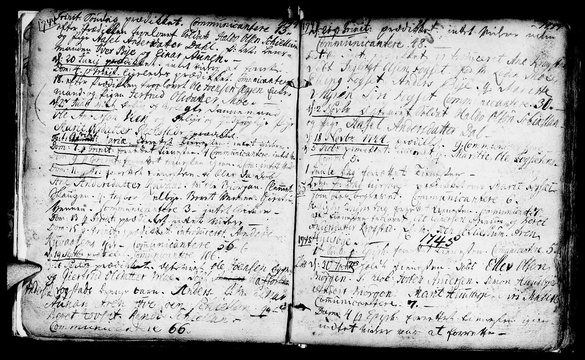 Ministerialprotokoller, klokkerbøker og fødselsregistre - Sør-Trøndelag, AV/SAT-A-1456/667/L0793: Parish register (official) no. 667A01, 1742-1790