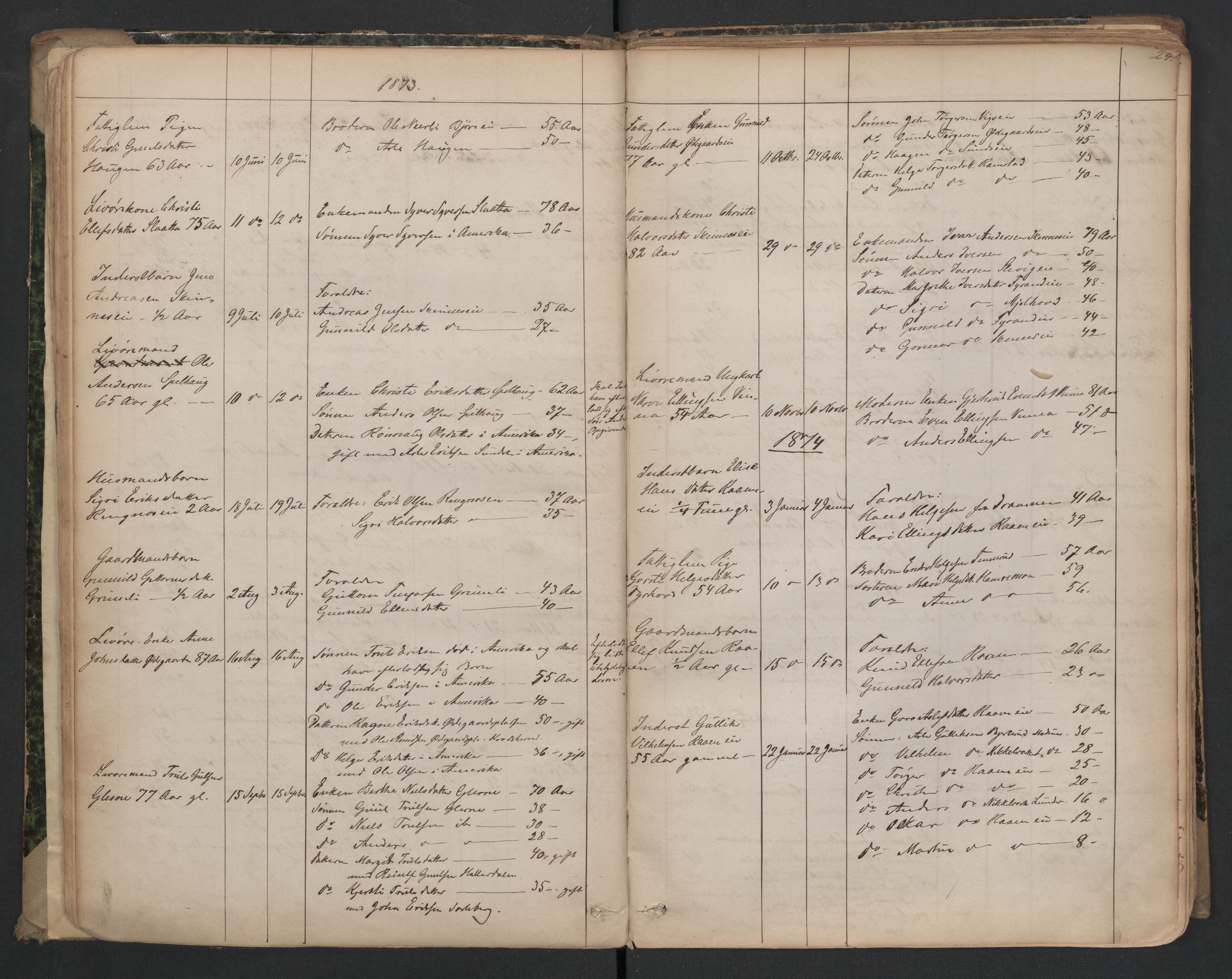 Krødsherad lensmannskontor, AV/SAKO-A-506/H/Ha/L0001: Dødsfallsprotokoll, 1820-1916