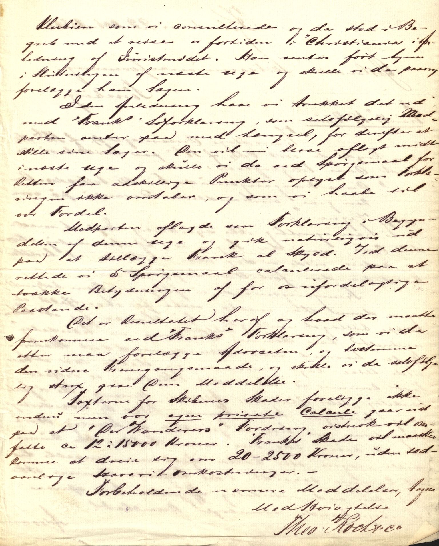 Pa 63 - Østlandske skibsassuranceforening, VEMU/A-1079/G/Ga/L0014/0004: Havaridokumenter / Bertrand, Frigga, Frank, Nordafjeld, 1881, p. 92