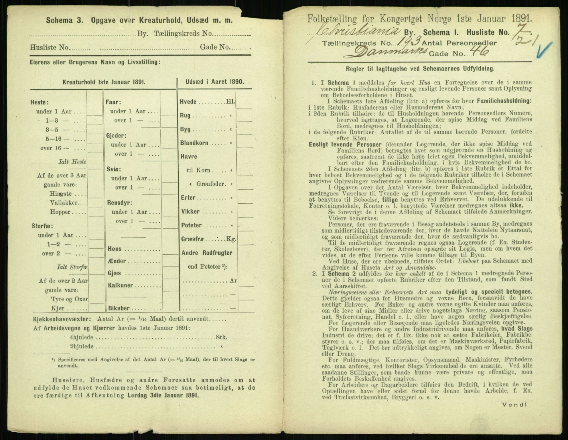 RA, 1891 census for 0301 Kristiania, 1891, p. 116076