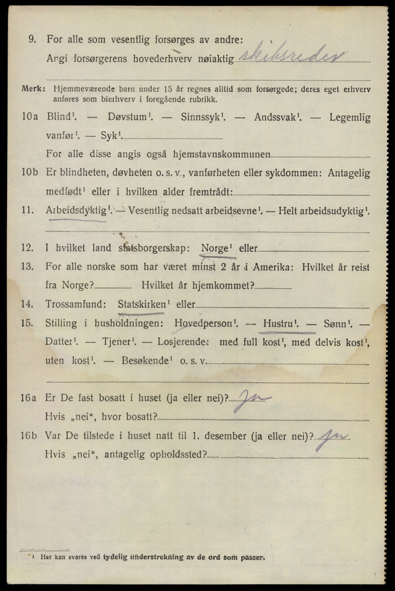 SAO, 1920 census for Bærum, 1920, p. 33023