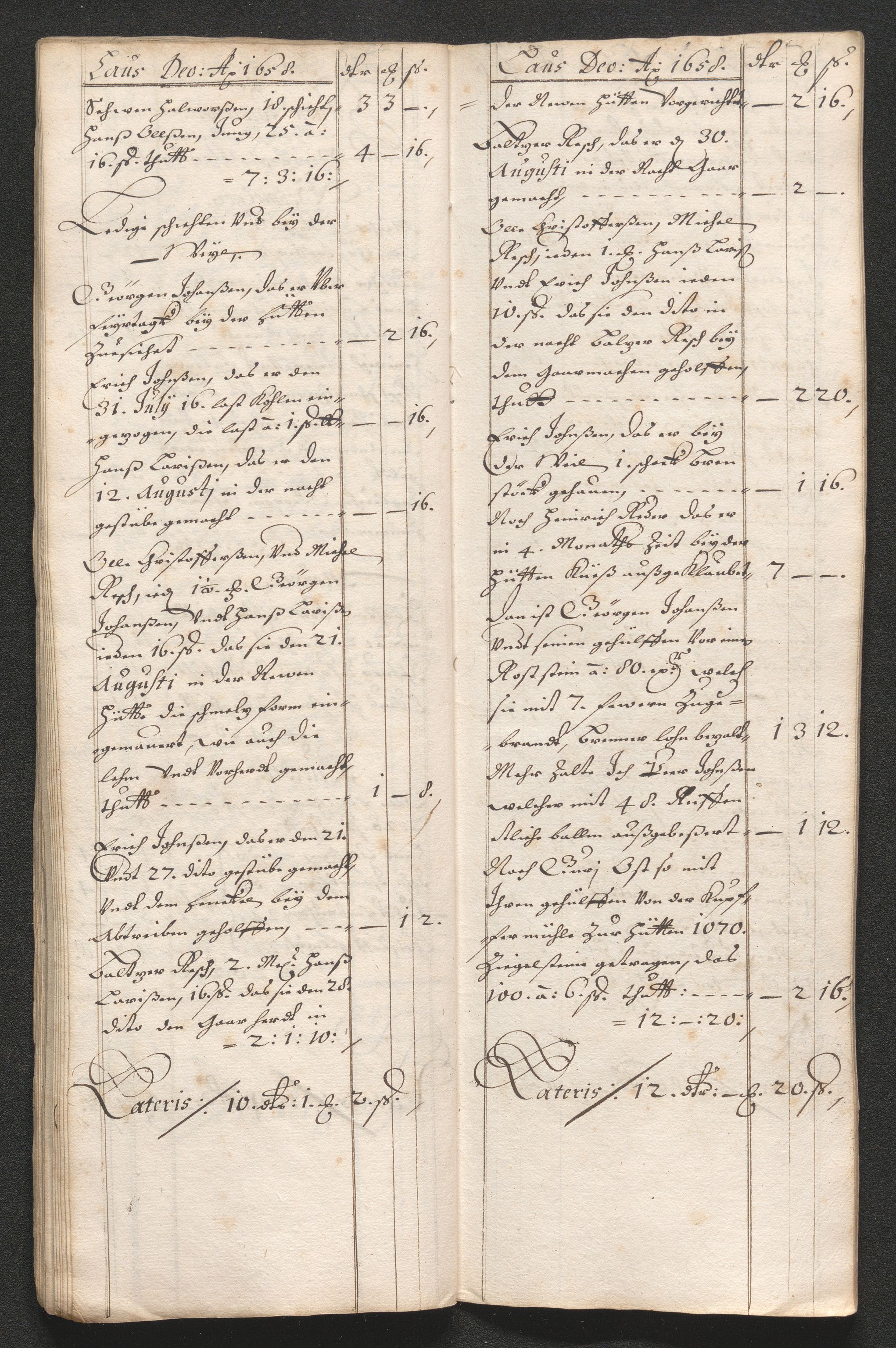 Kongsberg Sølvverk 1623-1816, AV/SAKO-EA-3135/001/D/Dc/Dcd/L0033: Utgiftsregnskap for gruver m.m. , 1658, p. 459