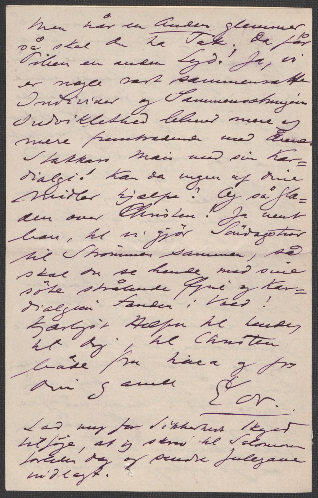 Beyer, Frants, AV/RA-PA-0132/F/L0001: Brev fra Edvard Grieg til Frantz Beyer og "En del optegnelser som kan tjene til kommentar til brevene" av Marie Beyer, 1872-1907, p. 445