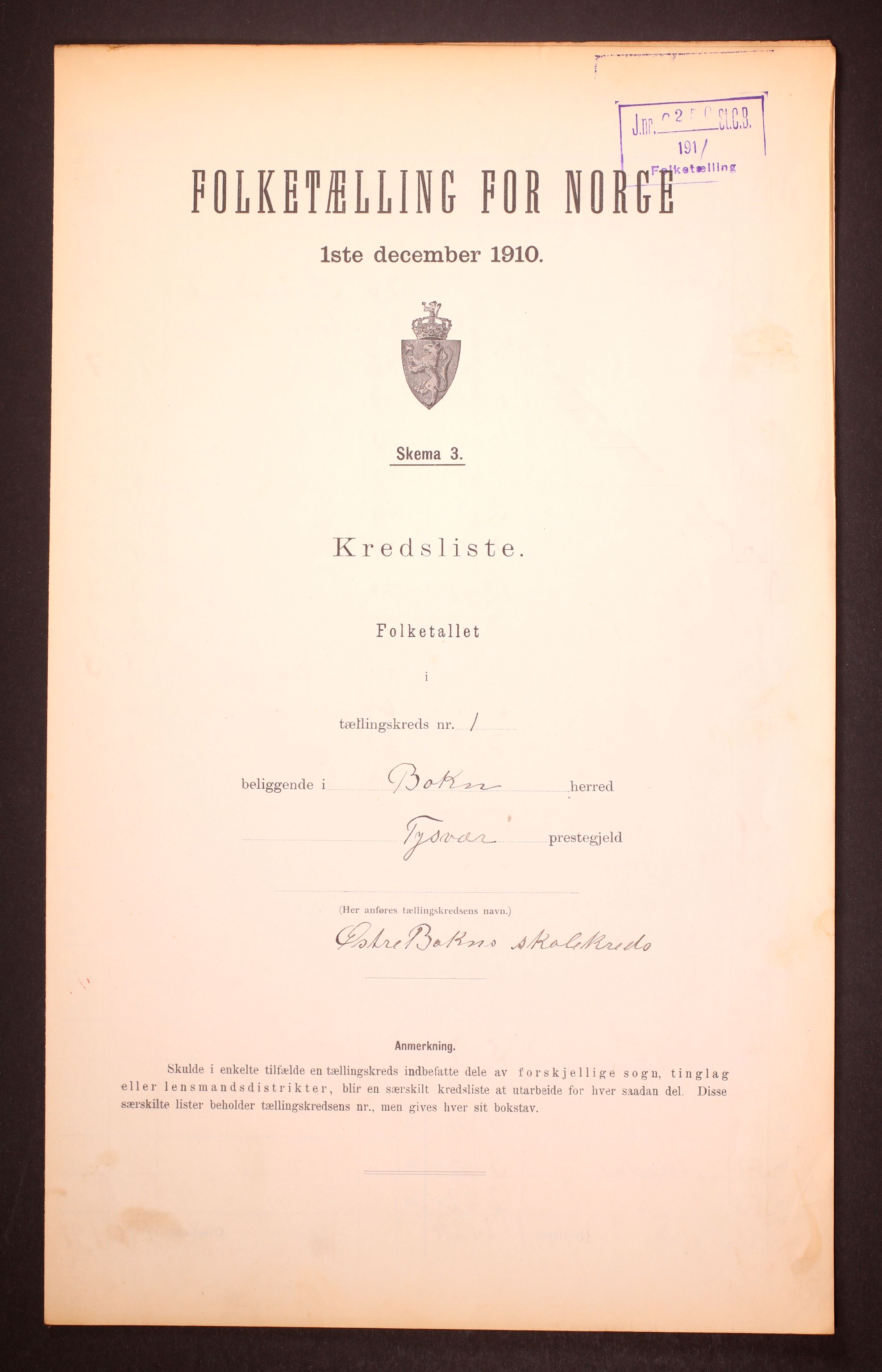 RA, 1910 census for Bokn, 1910, p. 4