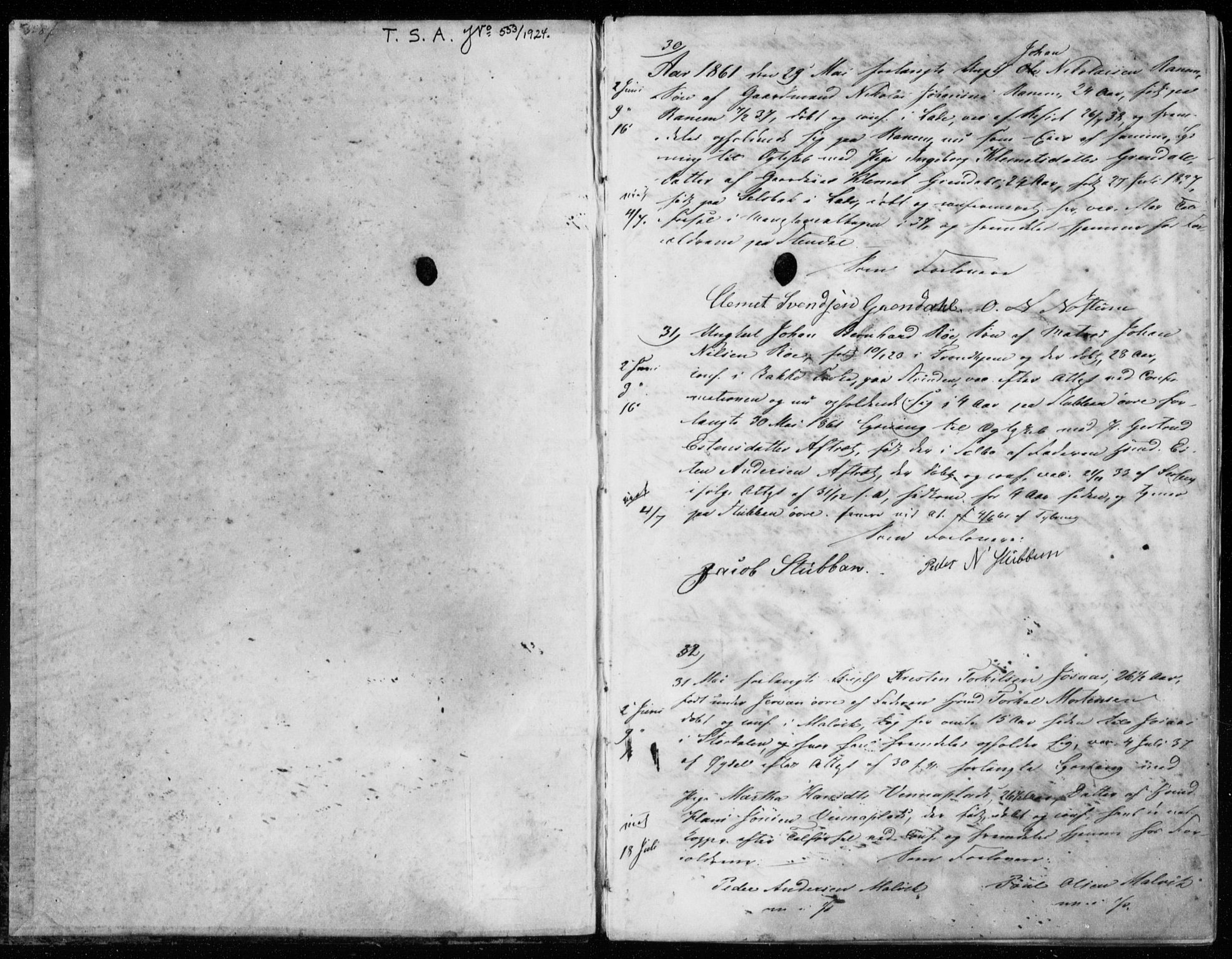 Ministerialprotokoller, klokkerbøker og fødselsregistre - Sør-Trøndelag, AV/SAT-A-1456/606/L0298: Banns register no. 606A13, 1861-1872
