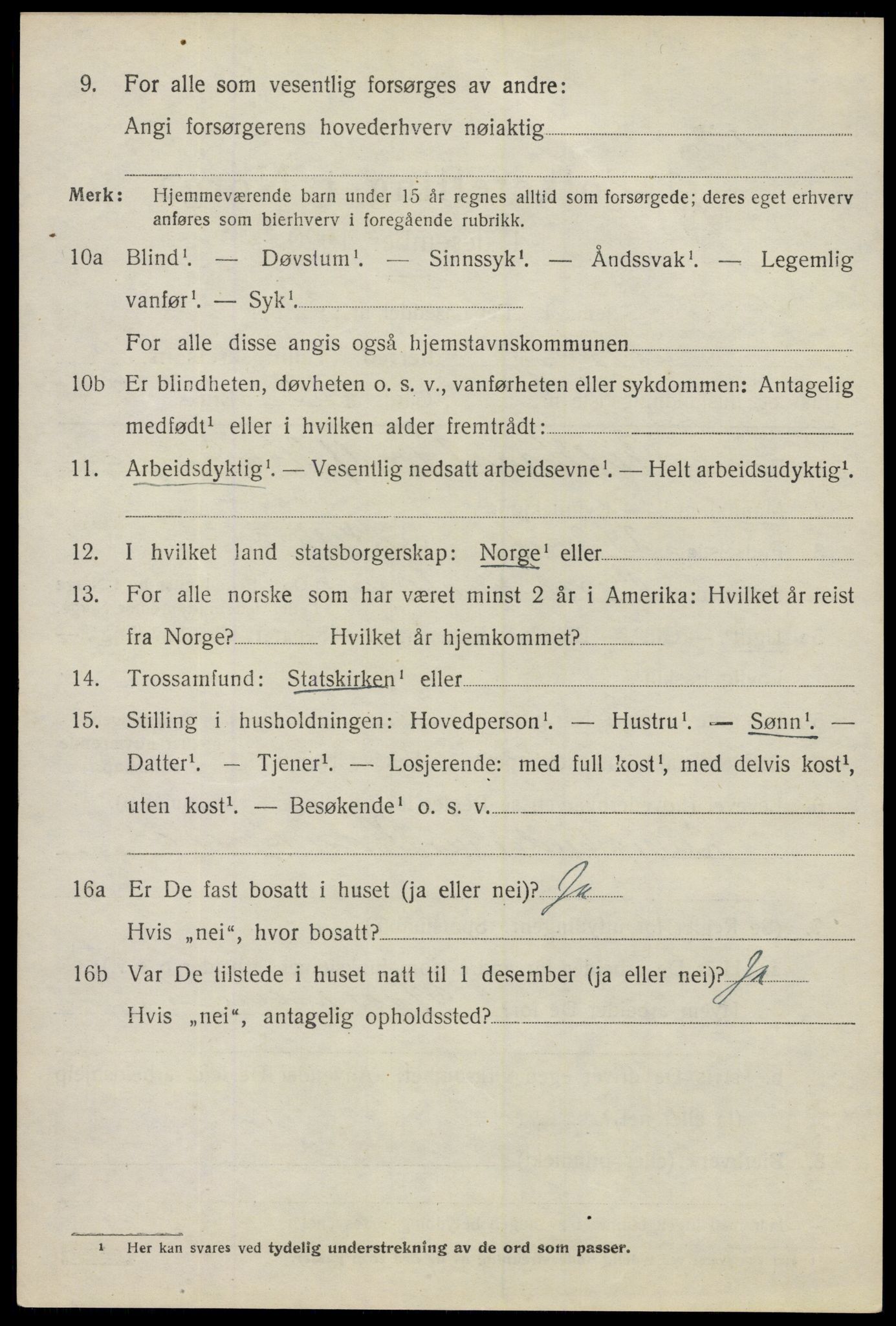 SAO, 1920 census for Eidsberg, 1920, p. 7486