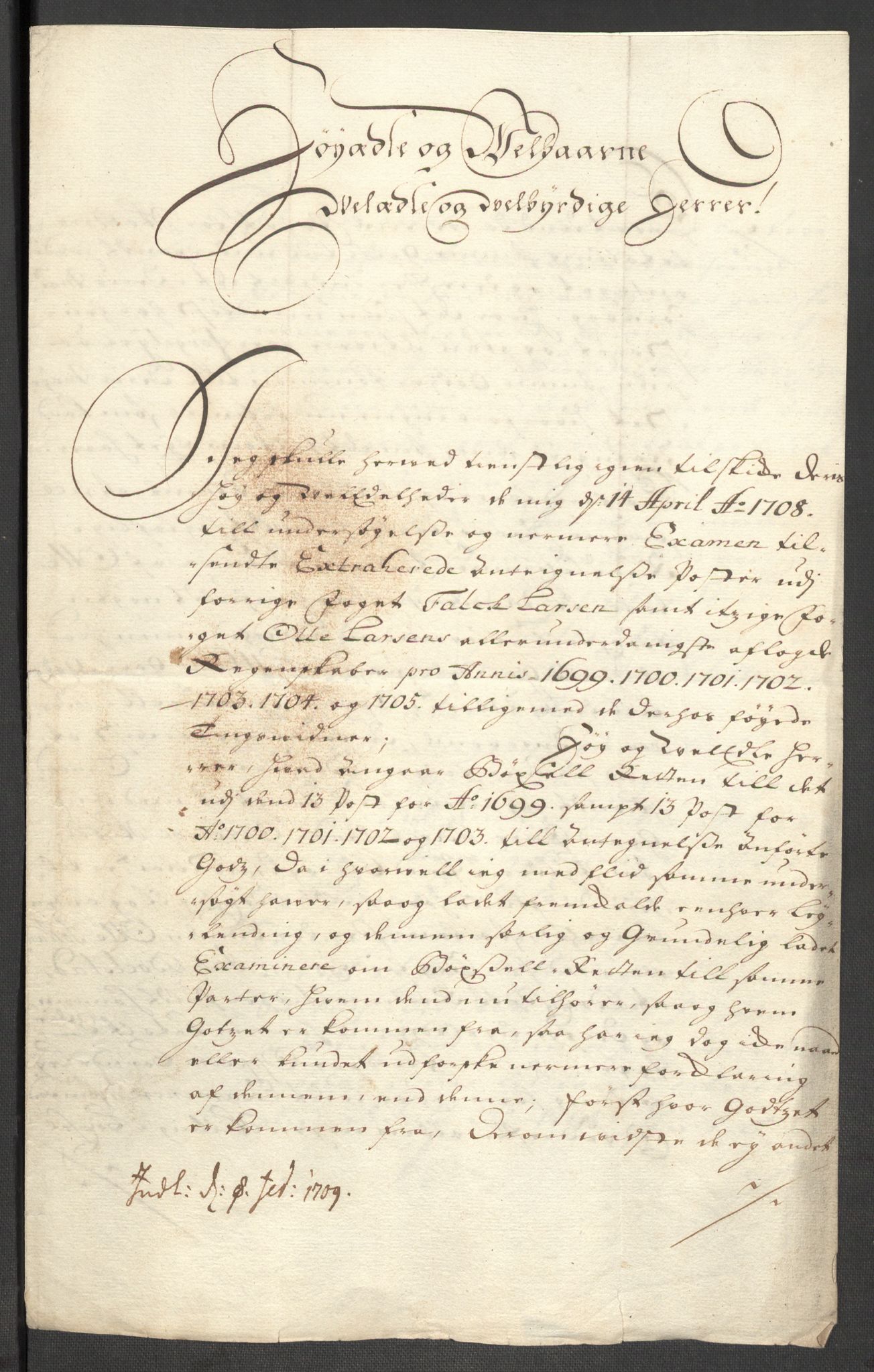 Rentekammeret inntil 1814, Reviderte regnskaper, Fogderegnskap, AV/RA-EA-4092/R48/L2978: Fogderegnskap Sunnhordland og Hardanger, 1699, p. 592