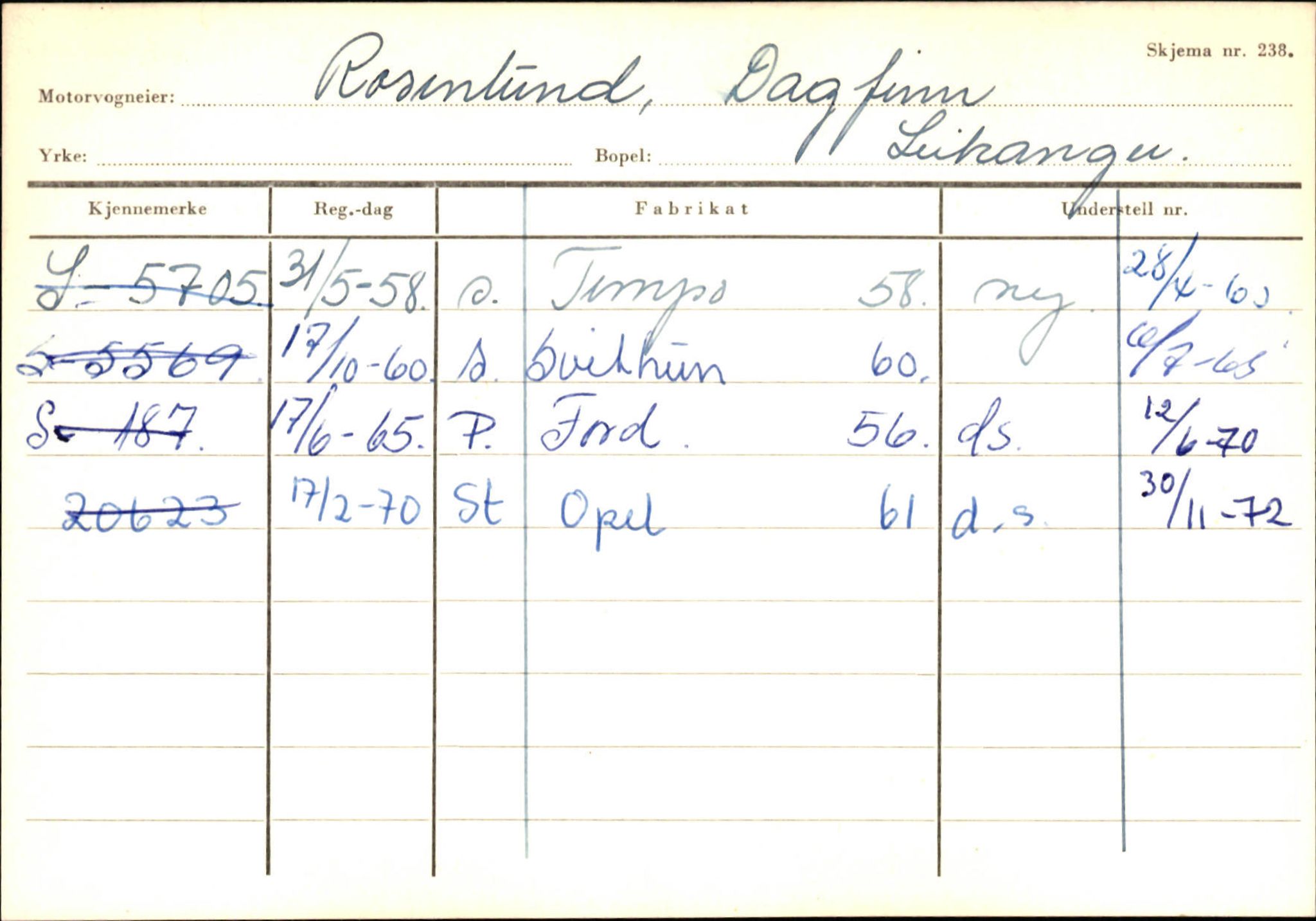 Statens vegvesen, Sogn og Fjordane vegkontor, AV/SAB-A-5301/4/F/L0126: Eigarregister Fjaler M-Å. Leikanger A-Å, 1945-1975, p. 2009