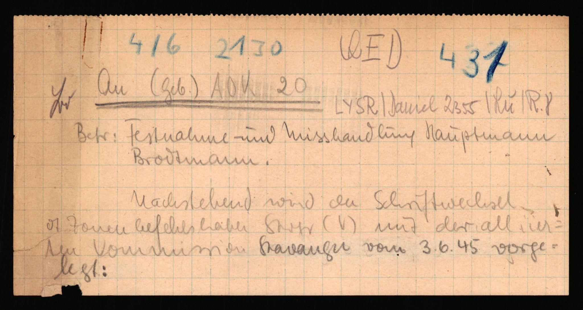 Deutscher Oberbefehlshaber Norwegen (DOBN), AV/RA-RAFA-2197/D/Dl/L0119: DB Zone Stavanger Abt. Ic, 1945, p. 93