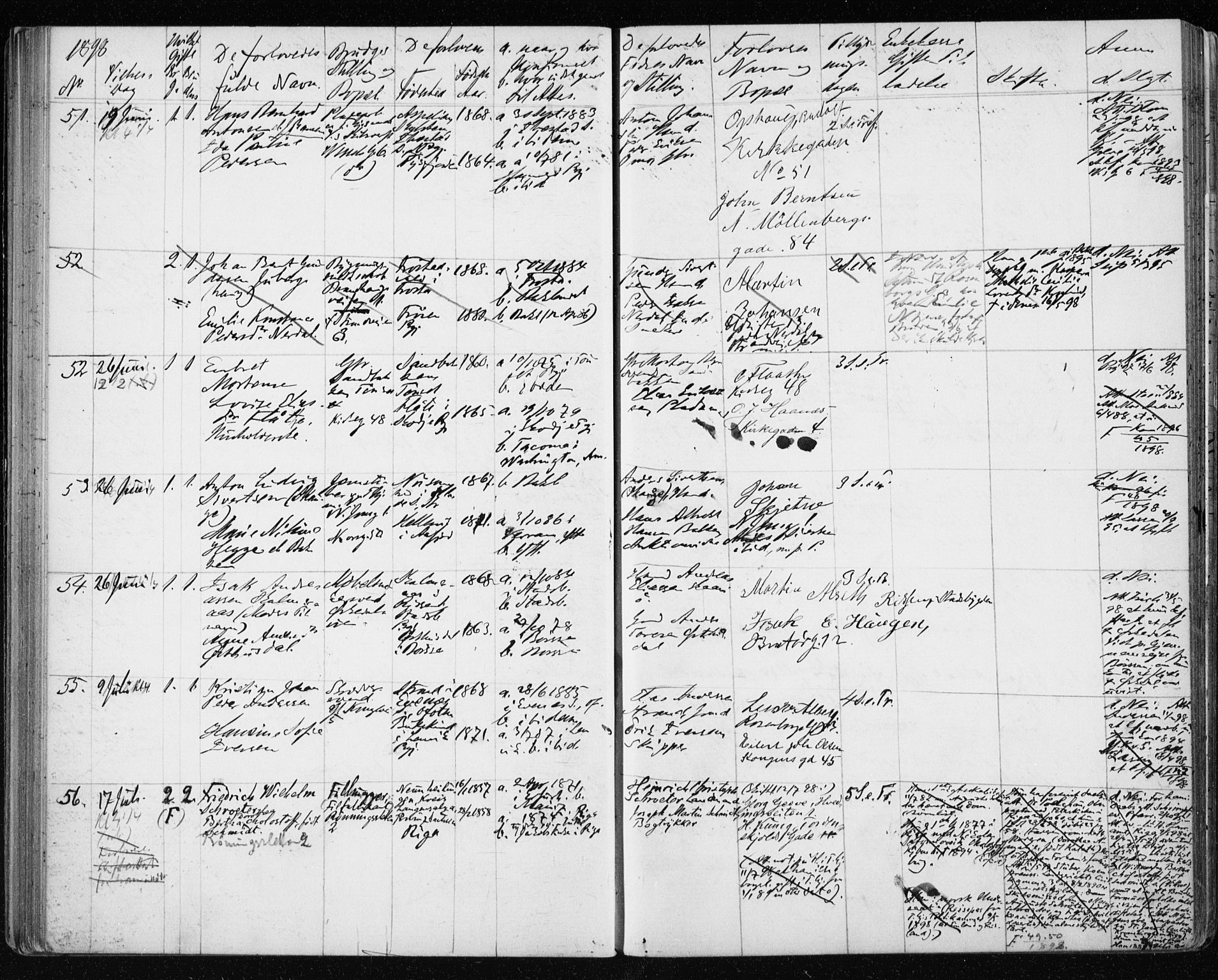 Ministerialprotokoller, klokkerbøker og fødselsregistre - Sør-Trøndelag, AV/SAT-A-1456/604/L0191: Parish register (official) no. 604A12, 1892-1900