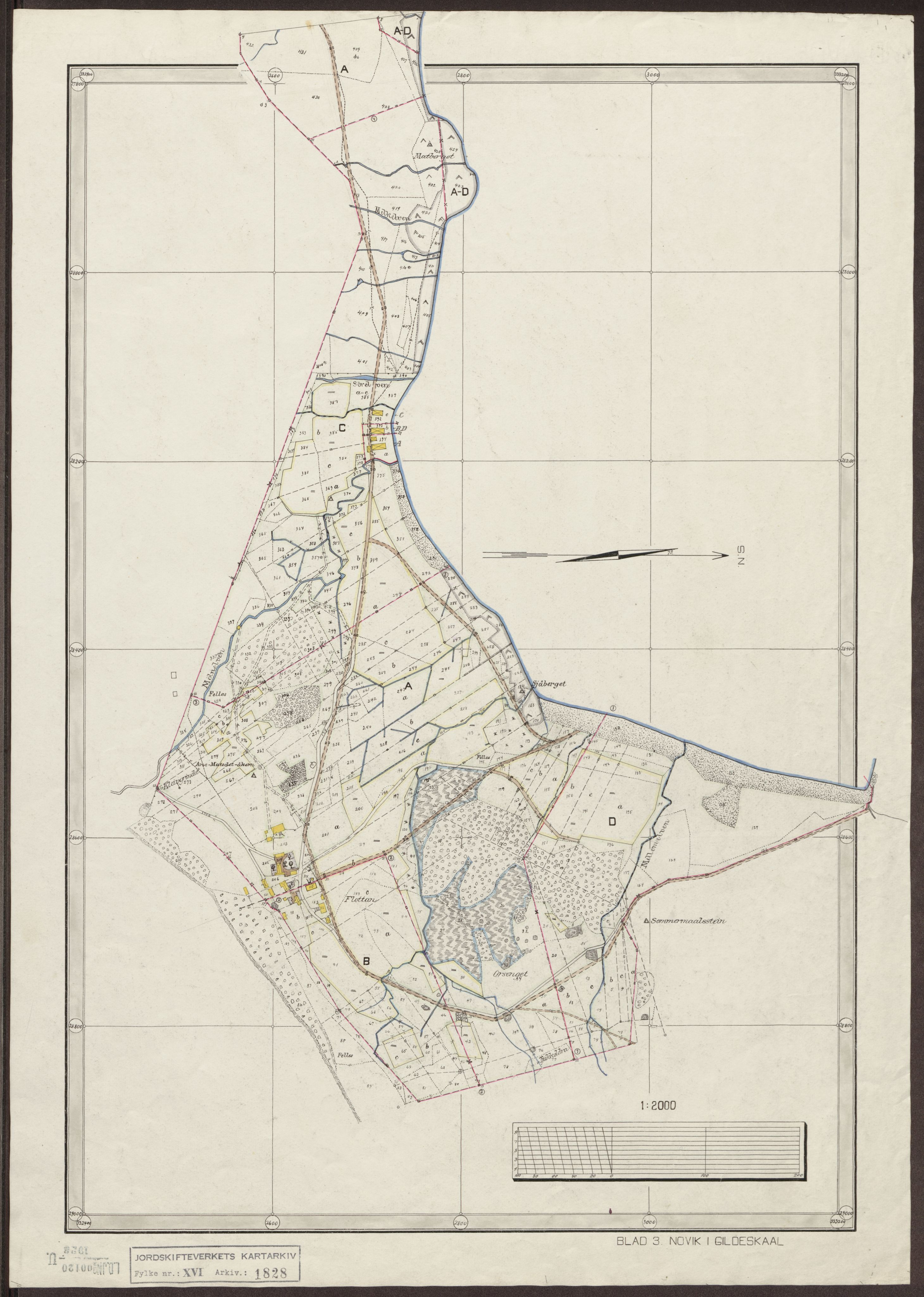 Jordskifteverkets kartarkiv, AV/RA-S-3929/T, 1859-1988, p. 2209