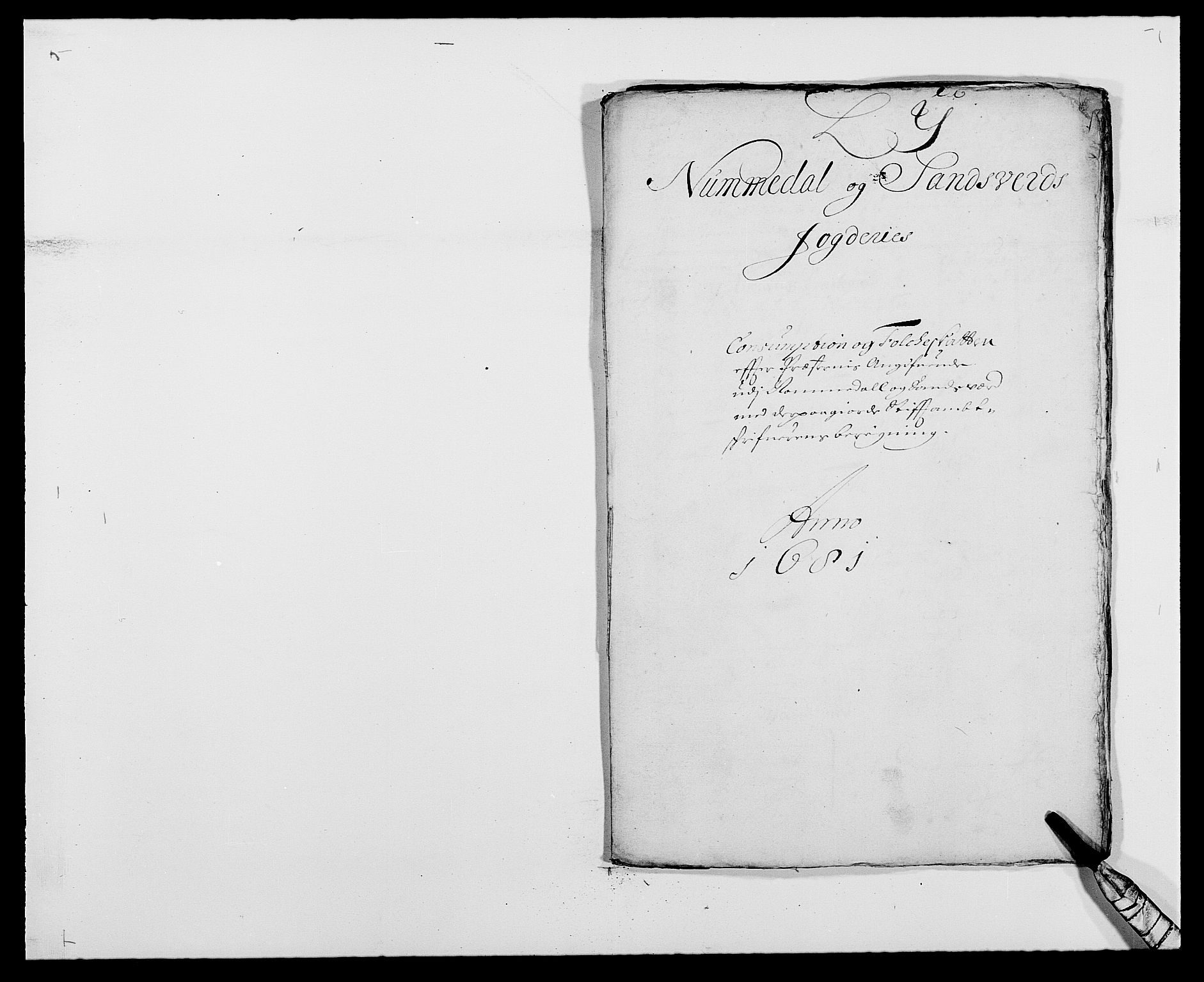 Rentekammeret inntil 1814, Reviderte regnskaper, Fogderegnskap, RA/EA-4092/R24/L1569: Fogderegnskap Numedal og Sandsvær, 1679-1686, p. 378