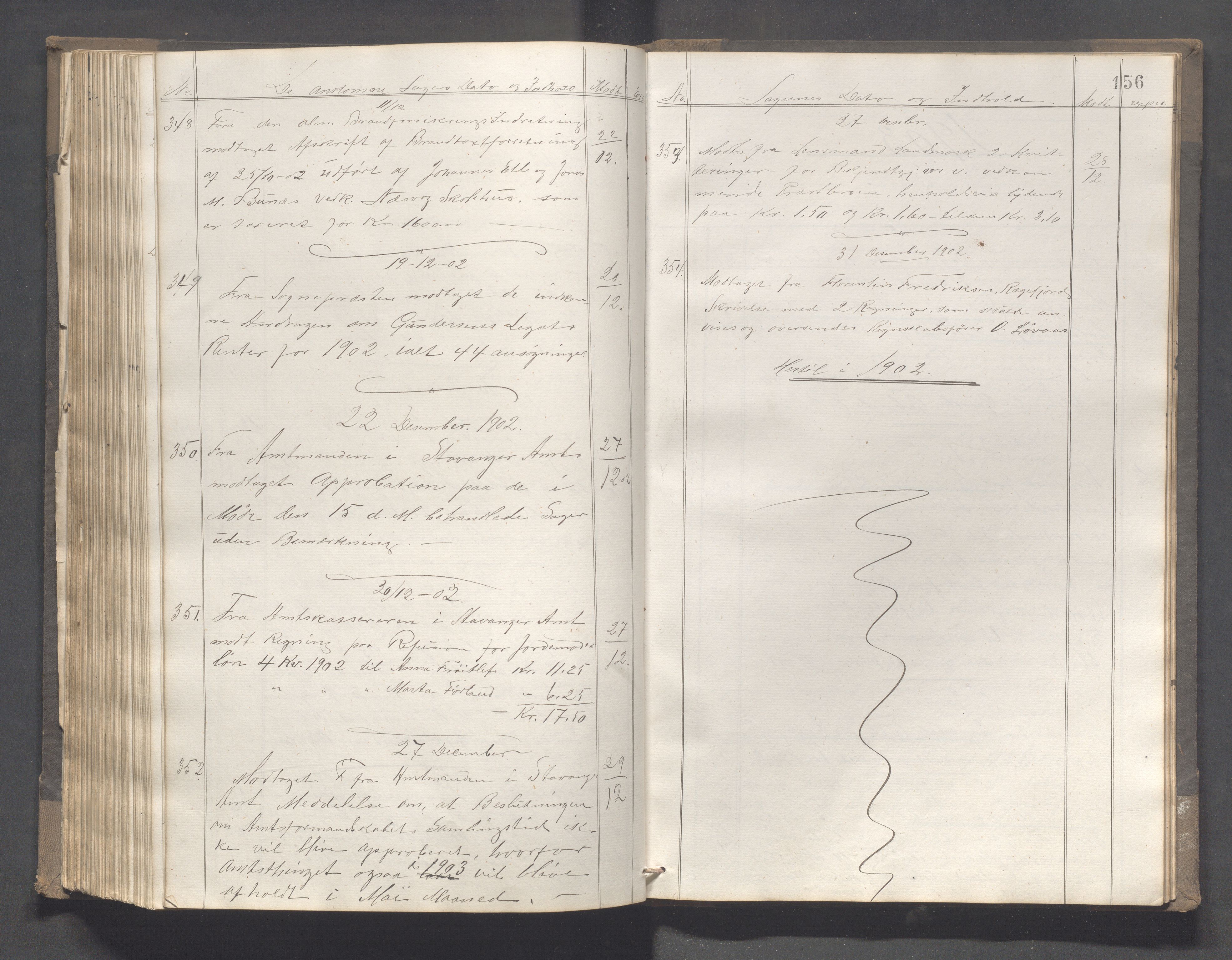 Sokndal kommune - Formannskapet/Sentraladministrasjonen, IKAR/K-101099/C/Ca/L0002: Journal, 1873-1904, p. 156