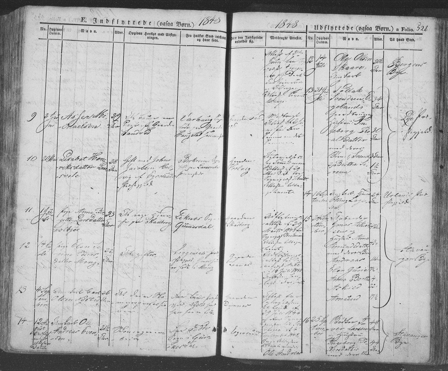 Eigersund sokneprestkontor, AV/SAST-A-101807/S08/L0009: Parish register (official) no. A 9, 1827-1850, p. 526