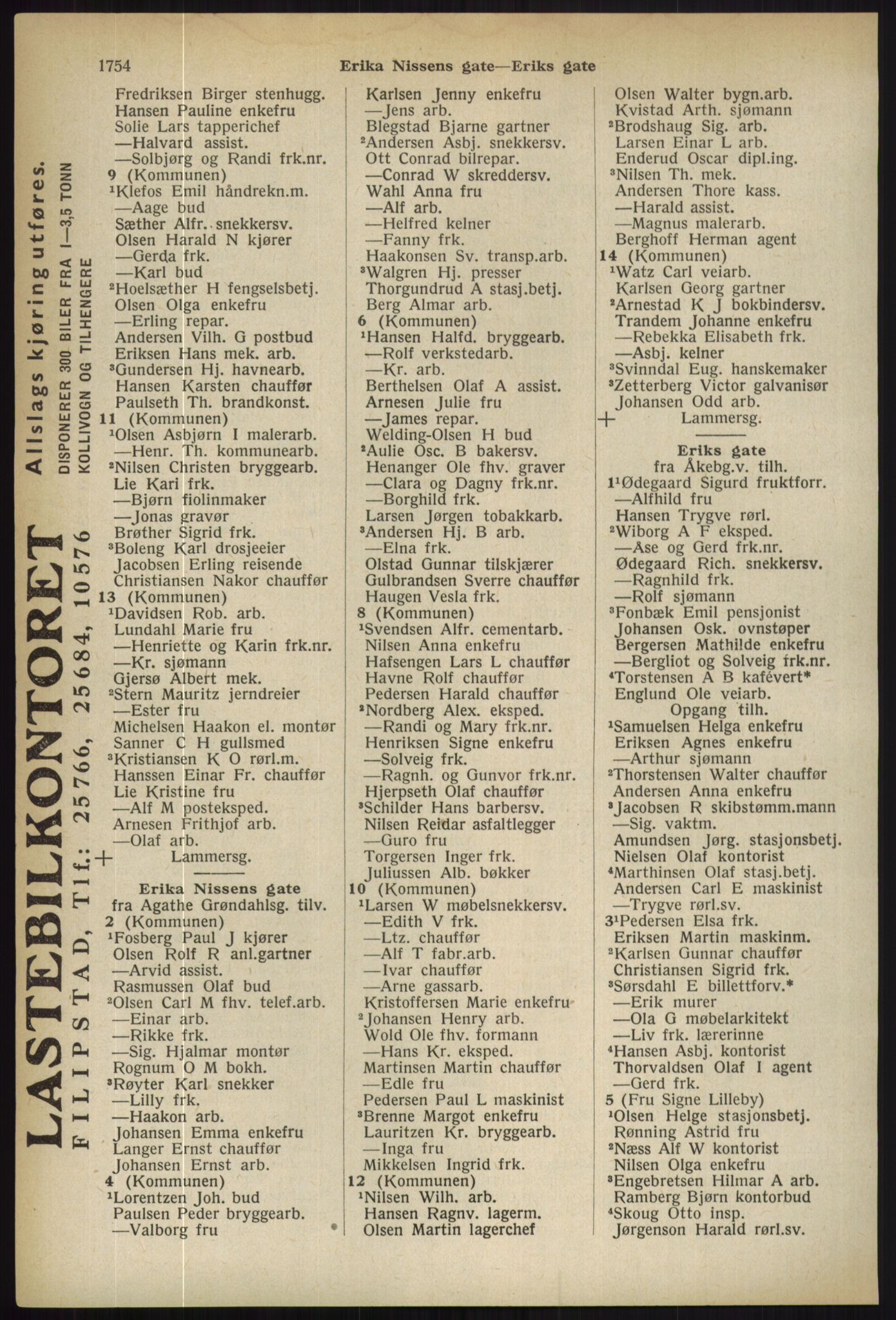 Kristiania/Oslo adressebok, PUBL/-, 1936, p. 1754