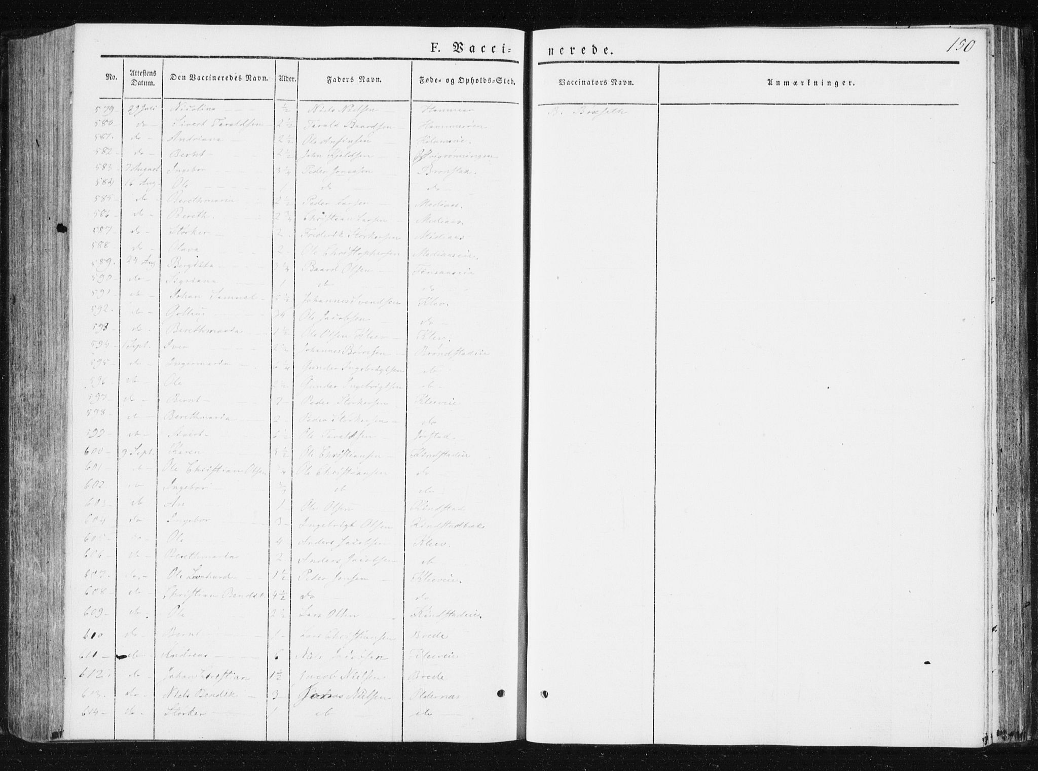 Ministerialprotokoller, klokkerbøker og fødselsregistre - Nord-Trøndelag, SAT/A-1458/749/L0470: Parish register (official) no. 749A04, 1834-1853, p. 150