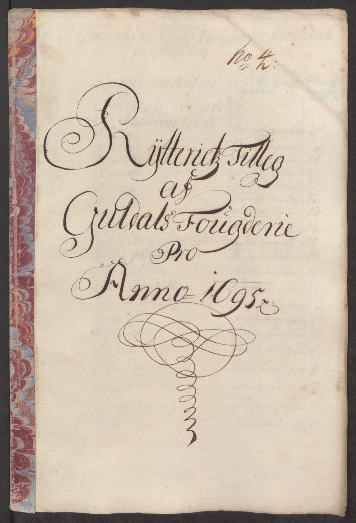 Rentekammeret inntil 1814, Reviderte regnskaper, Fogderegnskap, RA/EA-4092/R60/L3945: Fogderegnskap Orkdal og Gauldal, 1695, p. 410