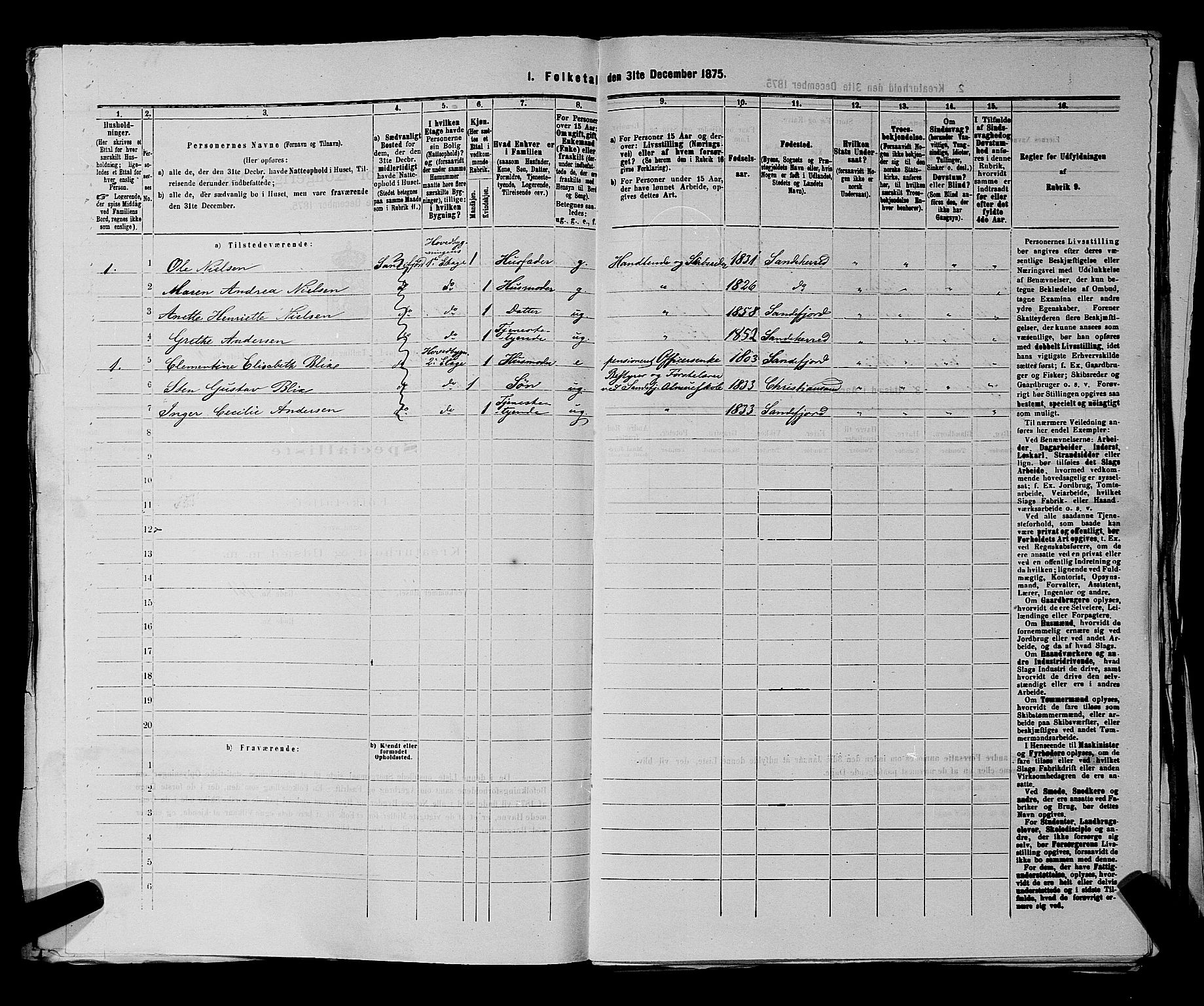 SAKO, 1875 census for 0706B Sandeherred/Sandefjord, 1875, p. 359