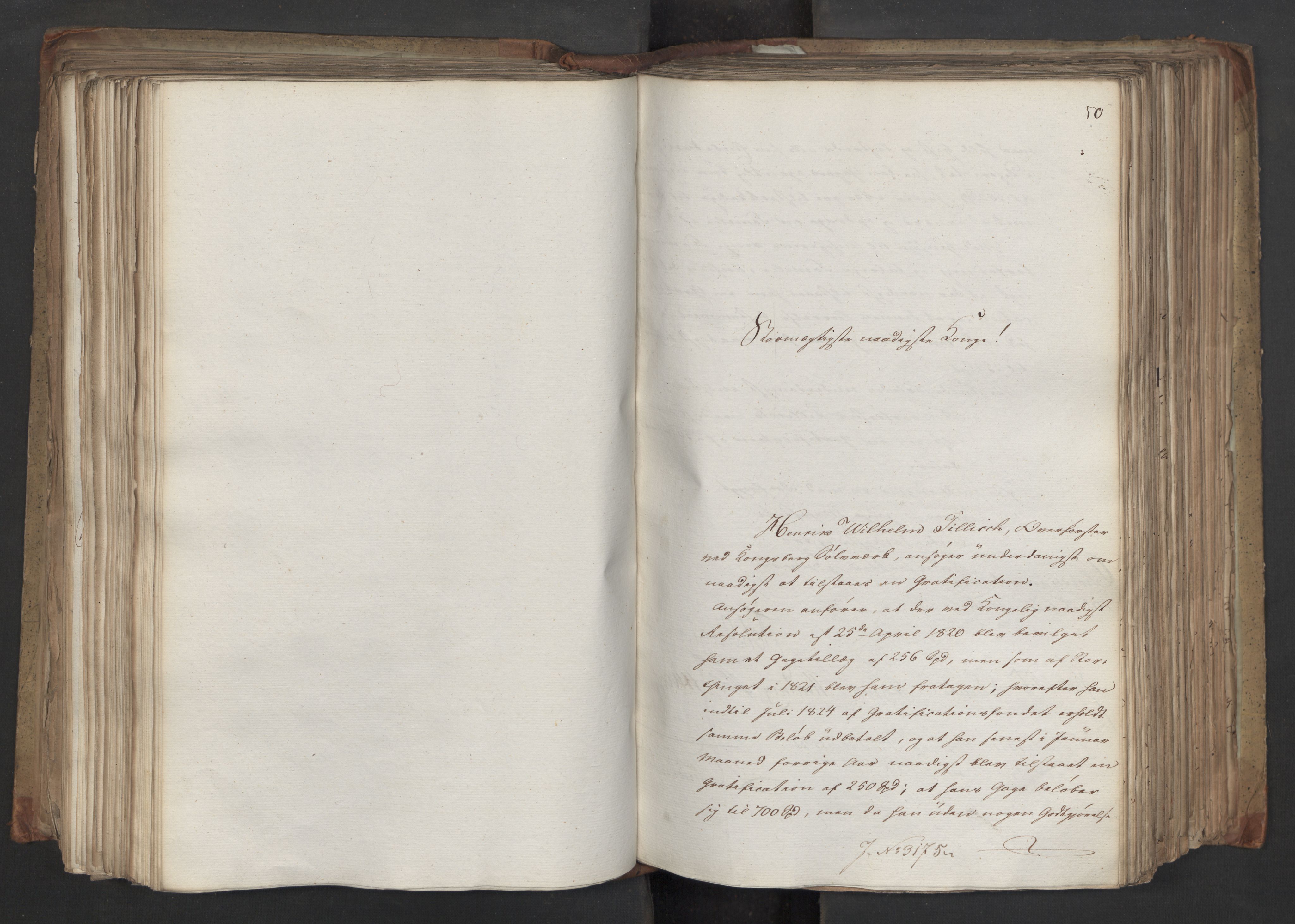Statsrådsavdelingen i Stockholm, AV/RA-S-1003/D/Da/L0045: Regjeringsinnstillinger nr. 3067-3307, 1826, p. 295
