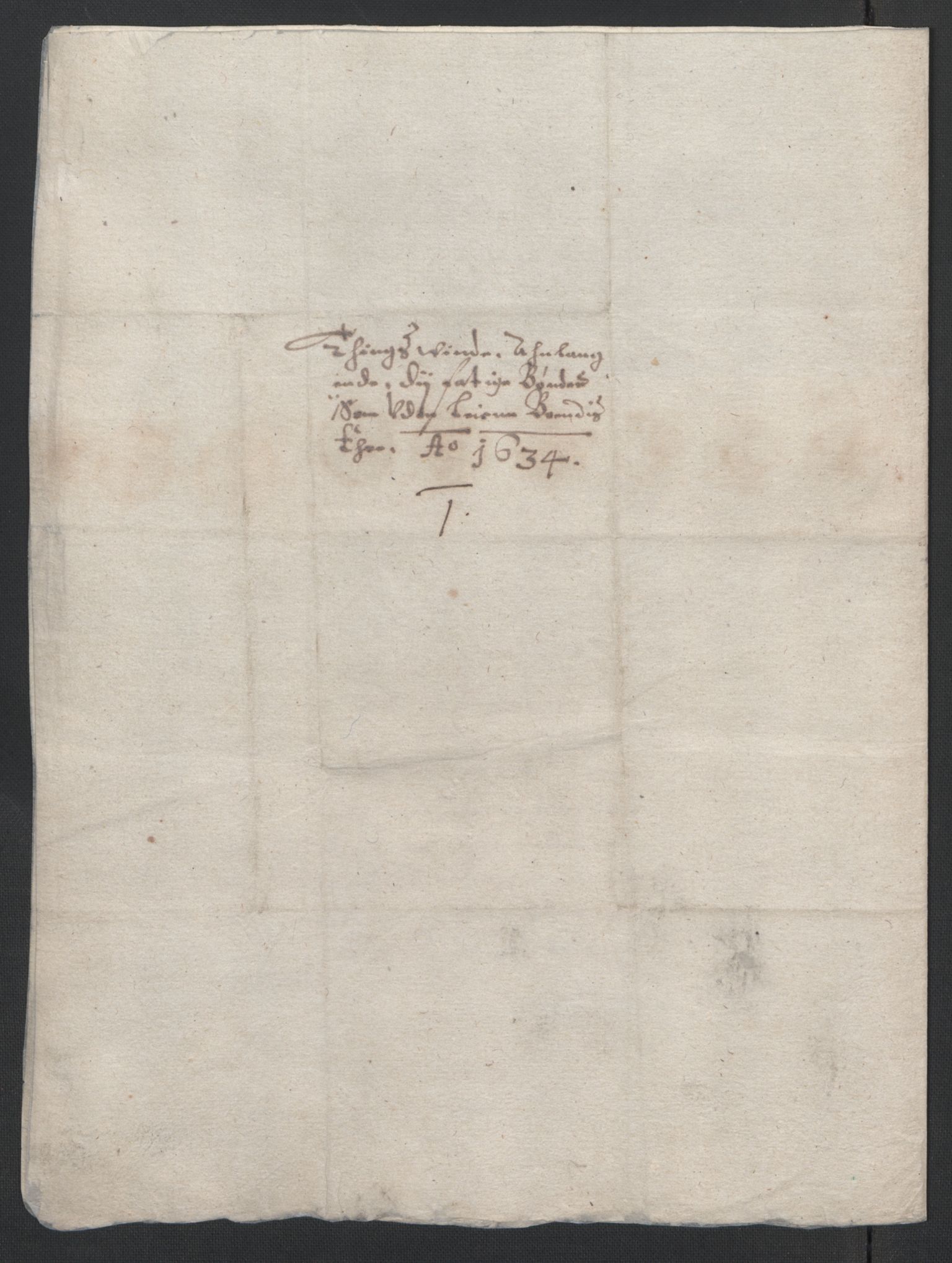 Rentekammeret inntil 1814, Reviderte regnskaper, Lensregnskaper, AV/RA-EA-5023/R/Rb/Rbw/L0055: Trondheim len, 1634-1635