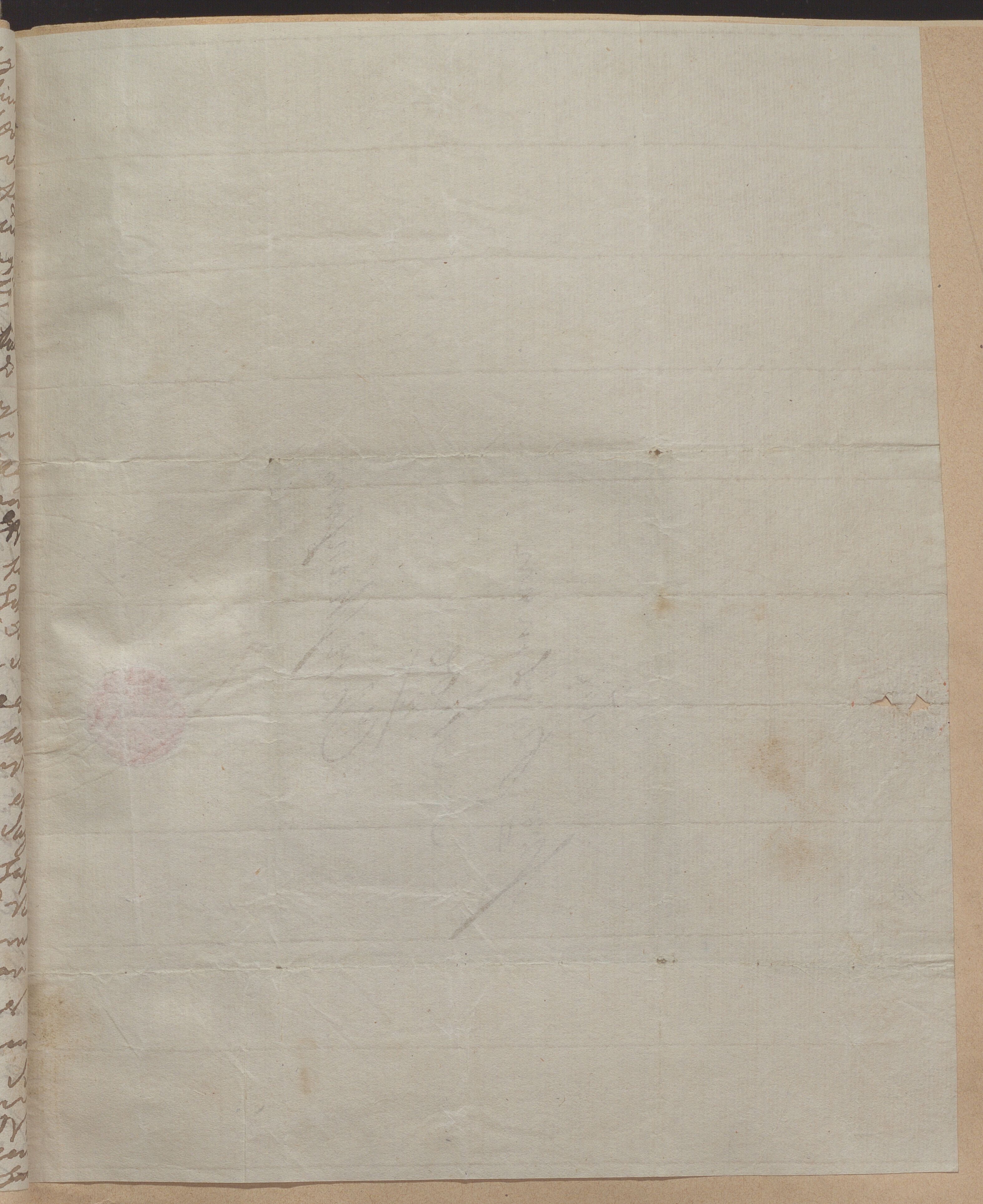 Heggtveitsamlingen, TMF/A-1007/H/L0050: Innbundne brev, Ms A, med innlagt registratur. , 1800-1850