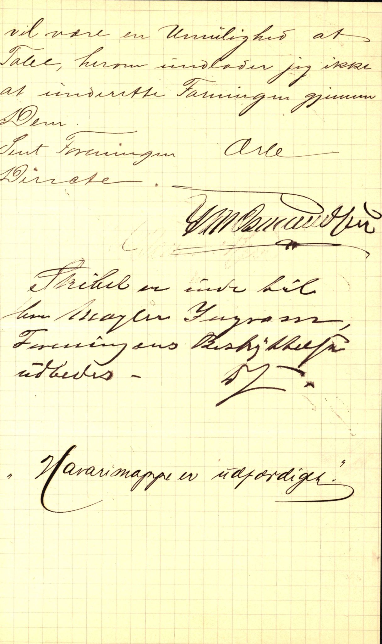 Pa 63 - Østlandske skibsassuranceforening, VEMU/A-1079/G/Ga/L0015/0005: Havaridokumenter / Harmoni, Henrik Wergeland, Mjølner, Lindesnæs, 1882, p. 19