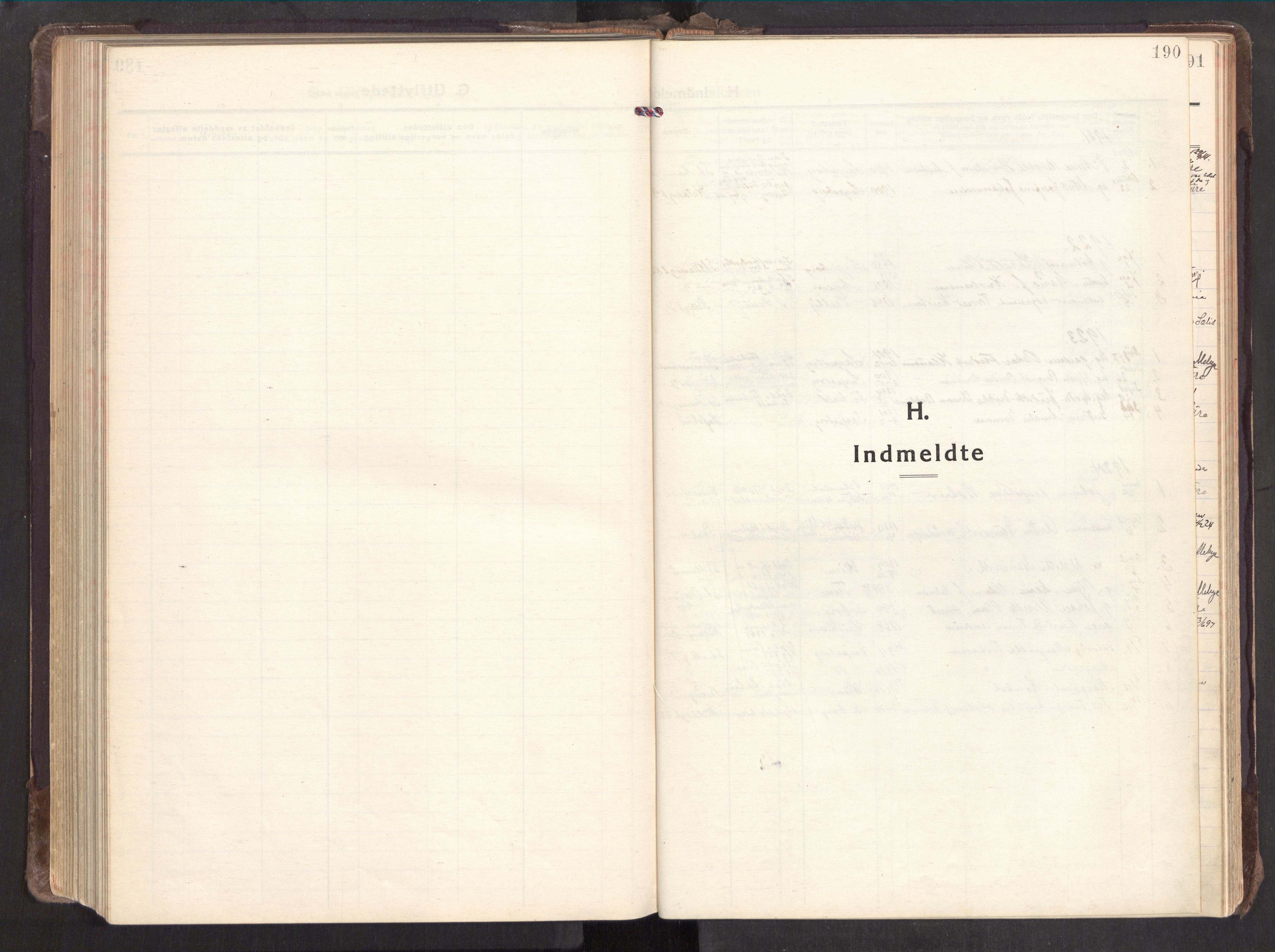 Sarpsborg prestekontor Kirkebøker, SAO/A-2006/F/Fa/L0009: Parish register (official) no. 9, 1919-1931, p. 190