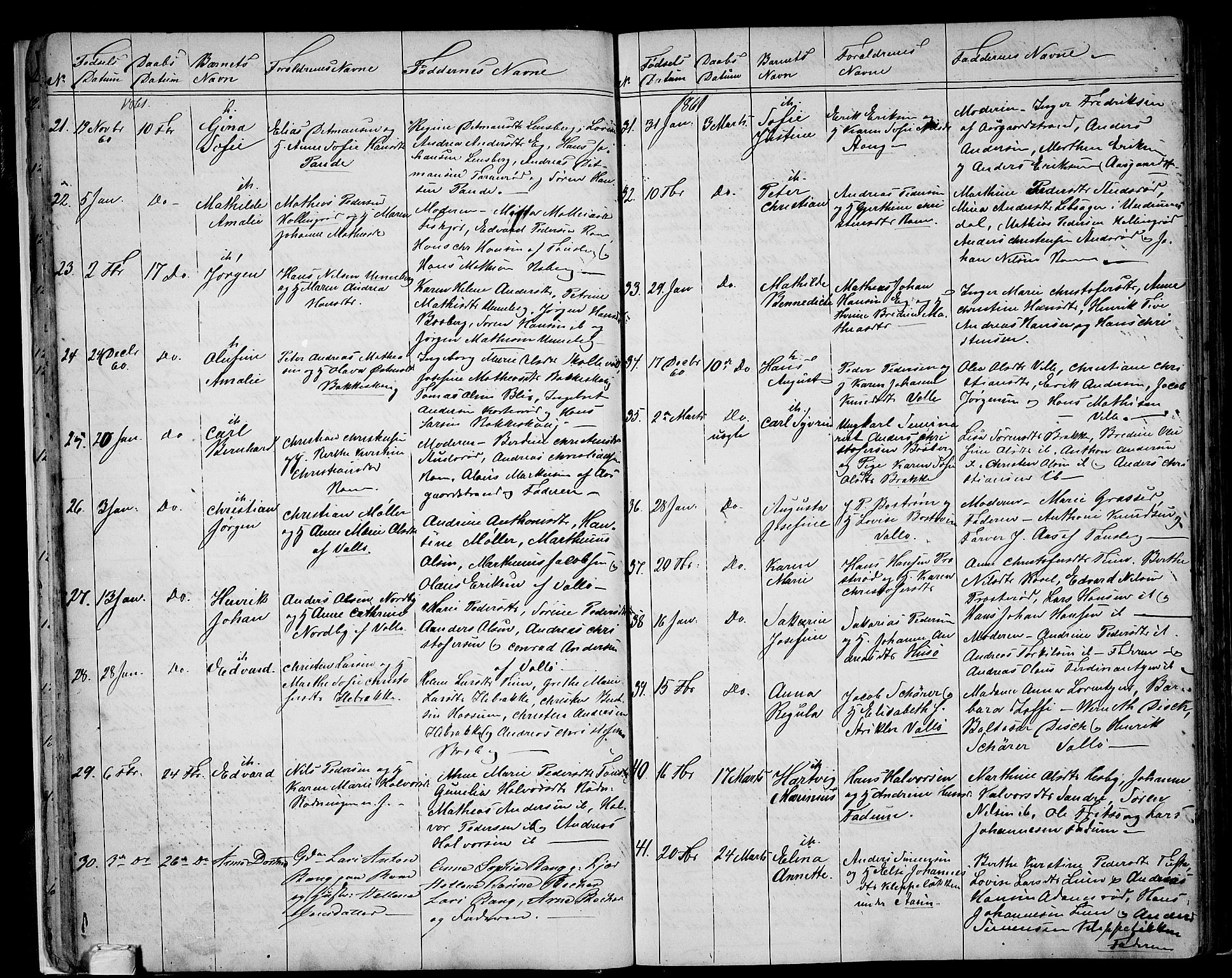 Sem kirkebøker, AV/SAKO-A-5/G/Ga/L0004: Parish register (copy) no. I 4, 1855-1877