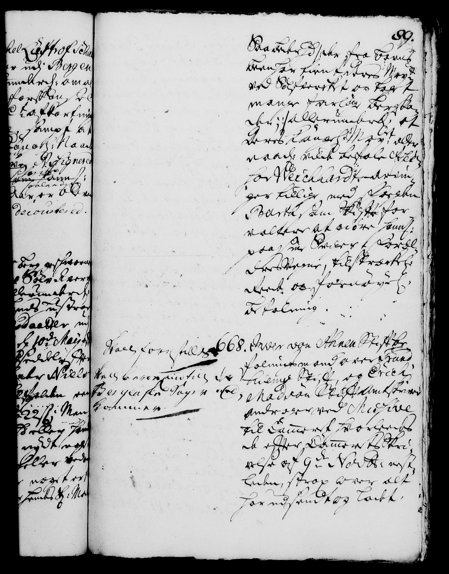 Rentekammeret, Kammerkanselliet, AV/RA-EA-3111/G/Gh/Gha/L0003: Norsk ekstraktmemorialprotokoll, sak. 600-765 (merket RK 53.48), 1720-1721, p. 89