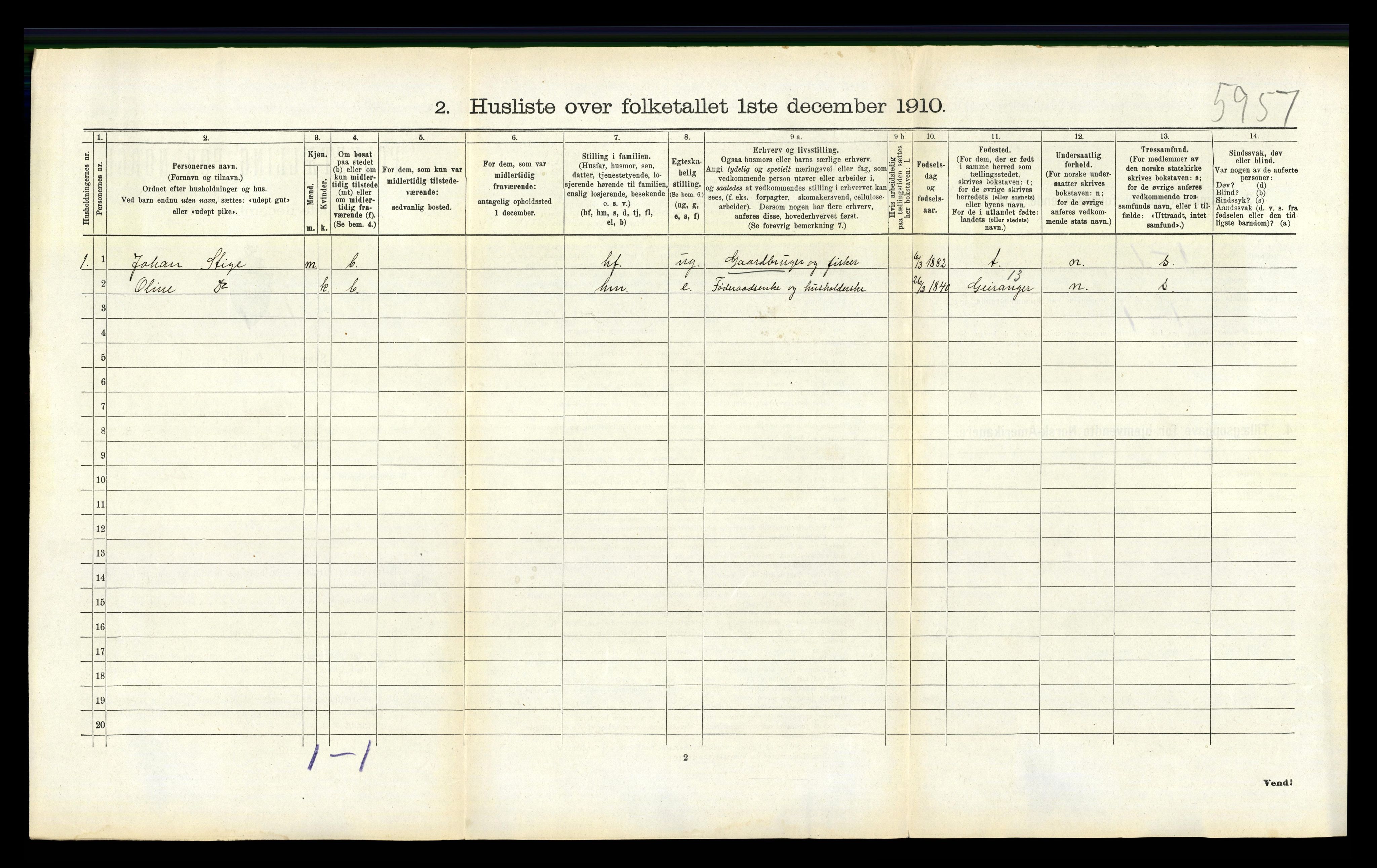 RA, 1910 census for Skodje, 1910, p. 380