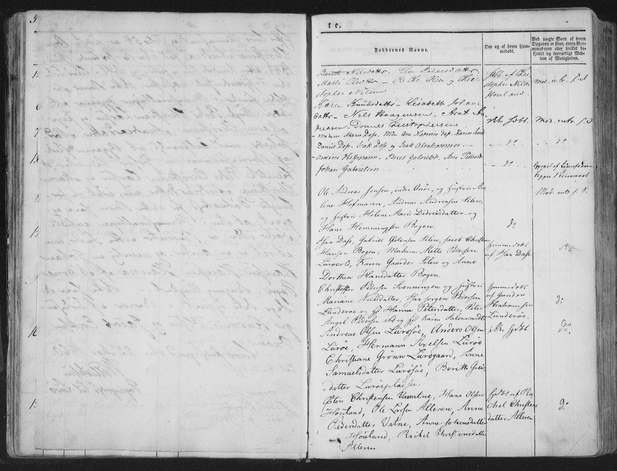 Ministerialprotokoller, klokkerbøker og fødselsregistre - Nordland, AV/SAT-A-1459/839/L0565: Parish register (official) no. 839A02, 1825-1862, p. 54