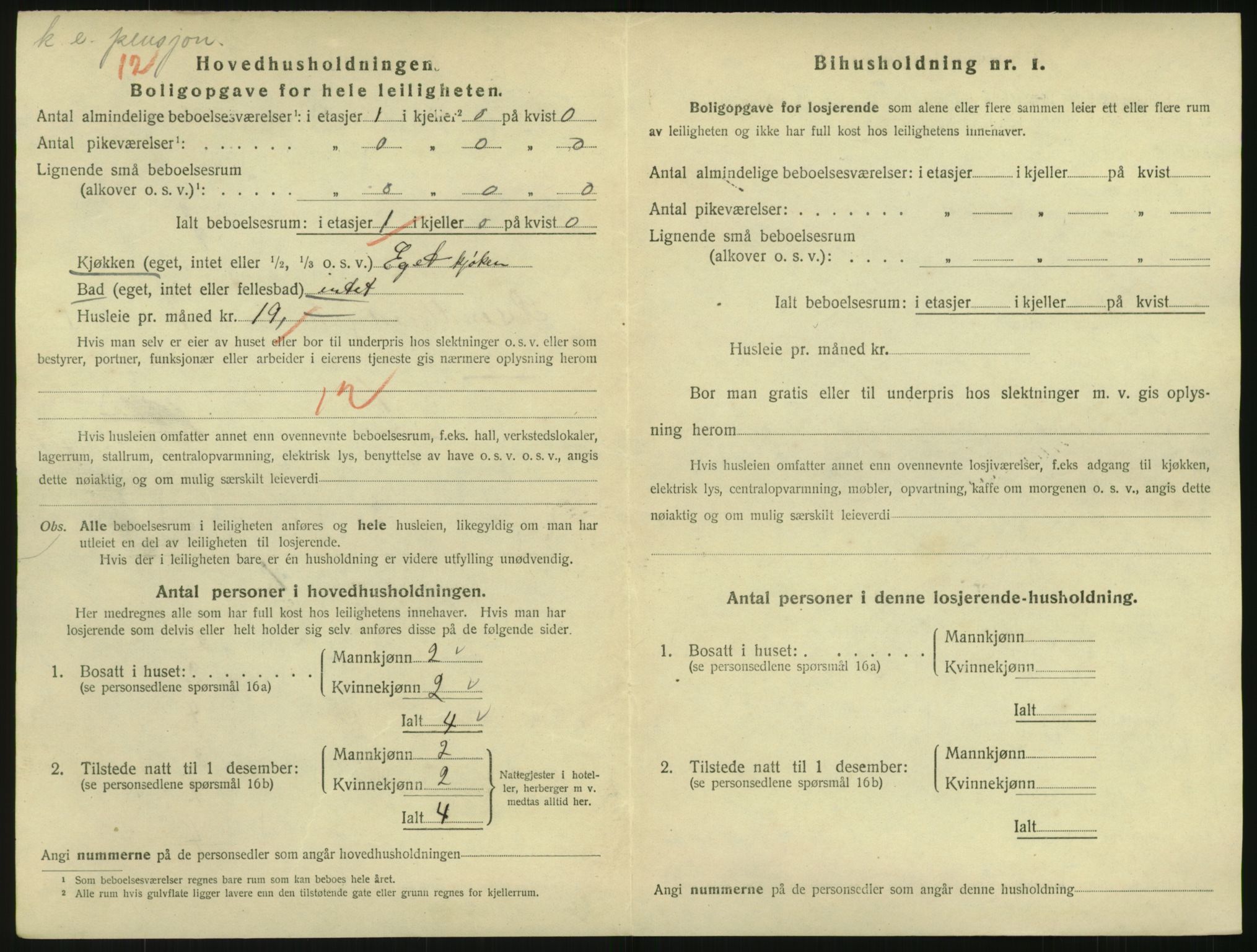 SAO, 1920 census for Kristiania, 1920, p. 84482