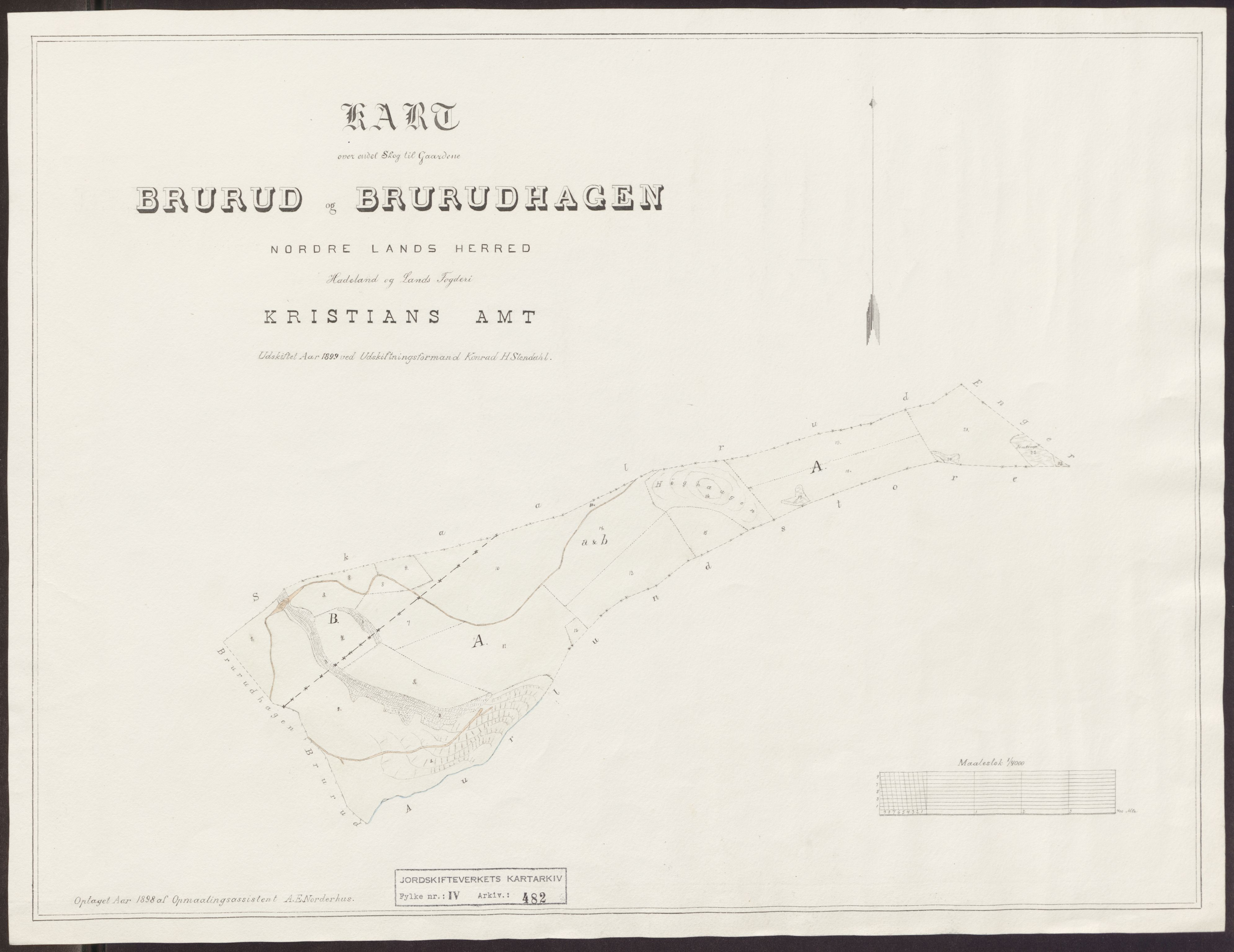 Jordskifteverkets kartarkiv, AV/RA-S-3929/T, 1859-1988, p. 574