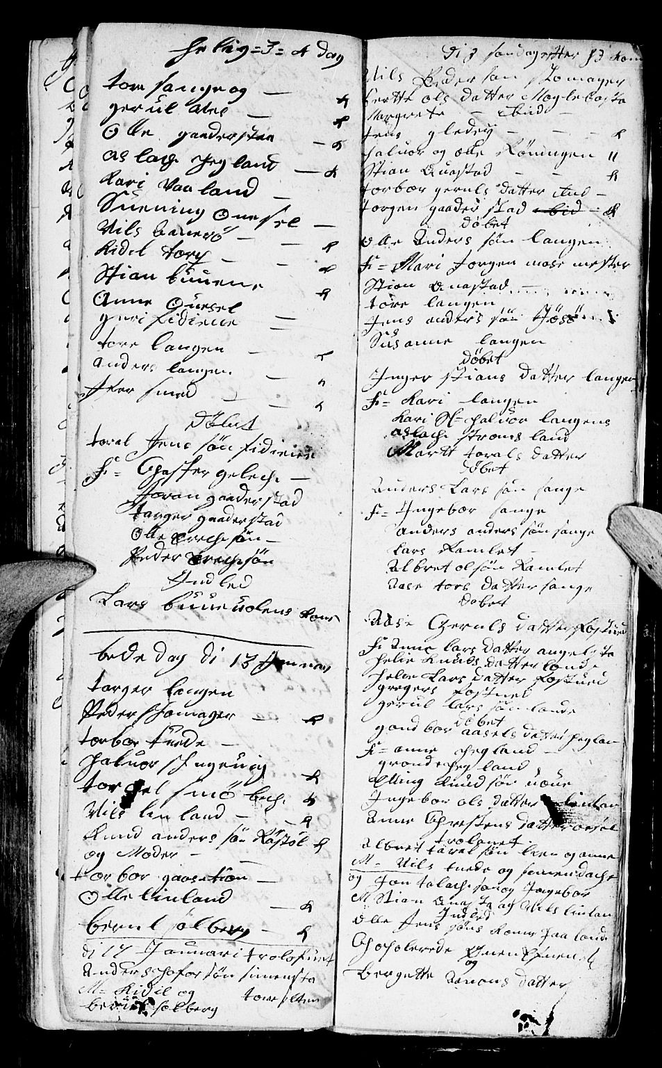 Holt sokneprestkontor, SAK/1111-0021/F/Fb/L0002: Parish register (copy) no. B 2, 1715-1727, p. 201