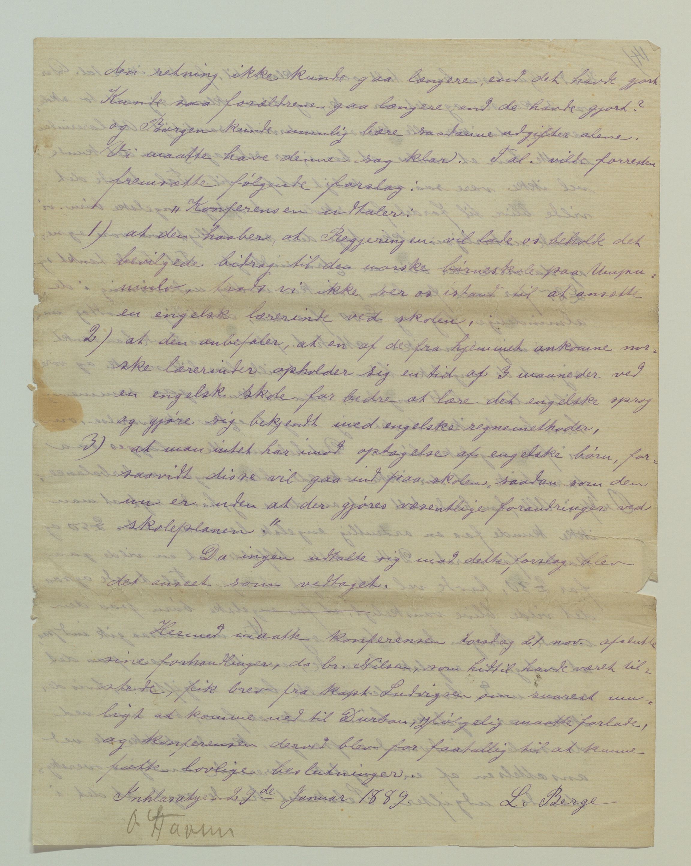 Det Norske Misjonsselskap - hovedadministrasjonen, VID/MA-A-1045/D/Da/Daa/L0037/0007: Konferansereferat og årsberetninger / Konferansereferat fra Sør-Afrika., 1888