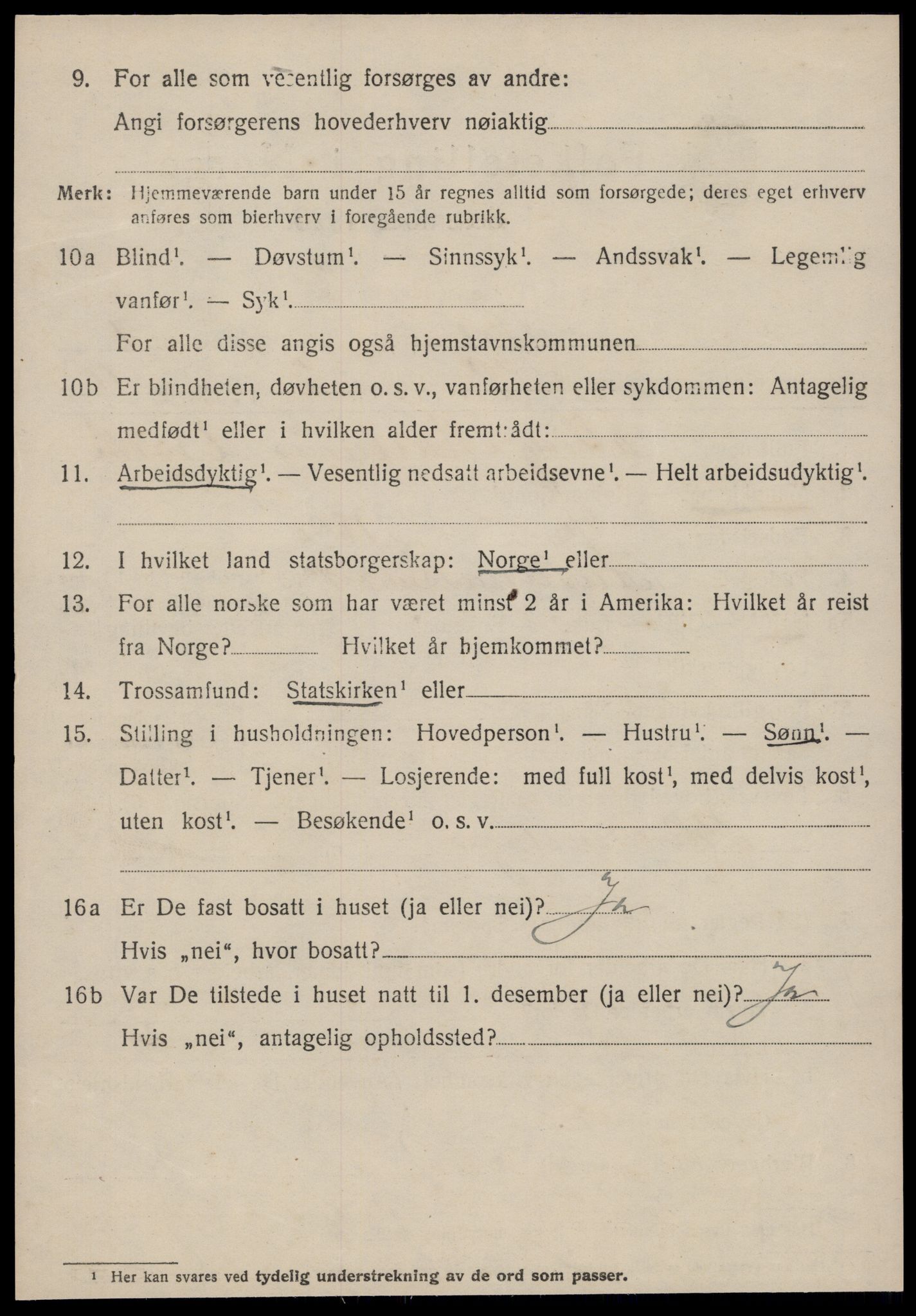 SAT, 1920 census for Øre, 1920, p. 1460