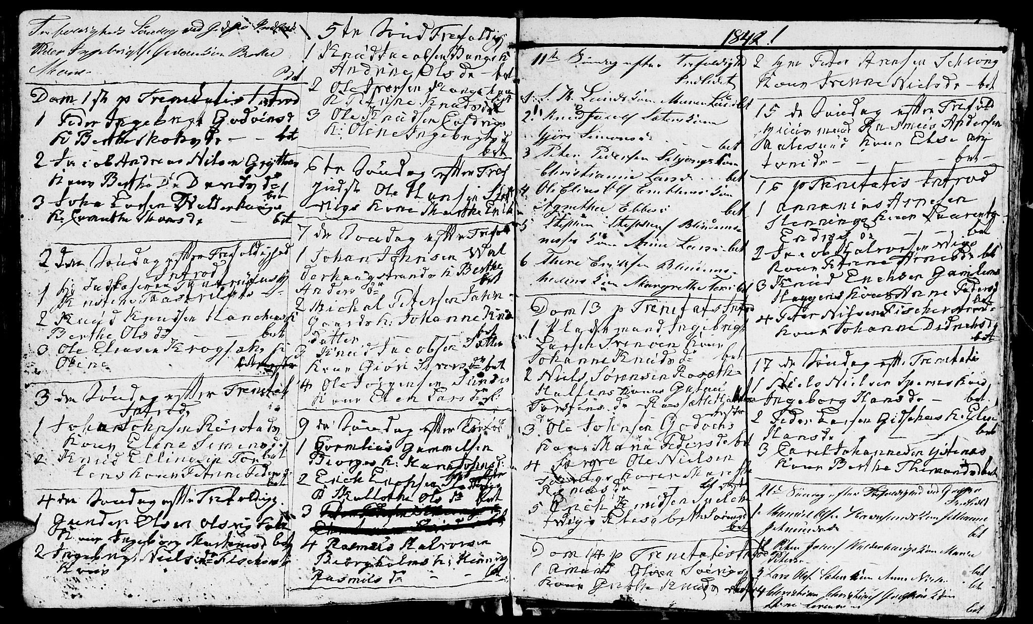 Ministerialprotokoller, klokkerbøker og fødselsregistre - Møre og Romsdal, AV/SAT-A-1454/528/L0424: Parish register (copy) no. 528C05, 1826-1847, p. 101