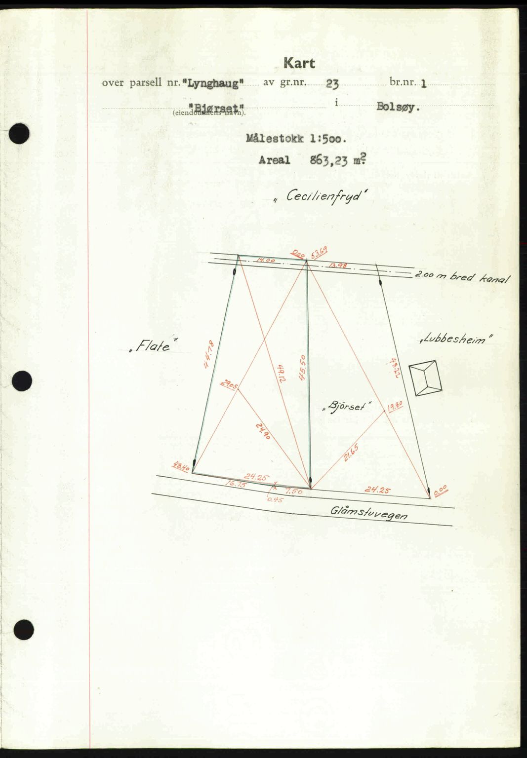 Romsdal sorenskriveri, AV/SAT-A-4149/1/2/2C: Mortgage book no. A21, 1946-1946, Diary no: : 2500/1946