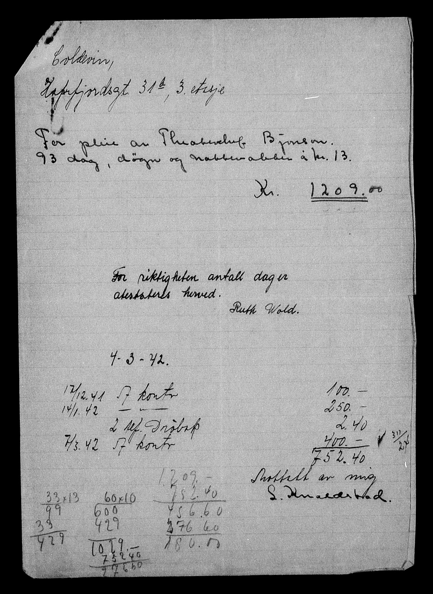 Justisdepartementet, Tilbakeføringskontoret for inndratte formuer, AV/RA-S-1564/H/Hc/Hcc/L0925: --, 1945-1947, p. 15