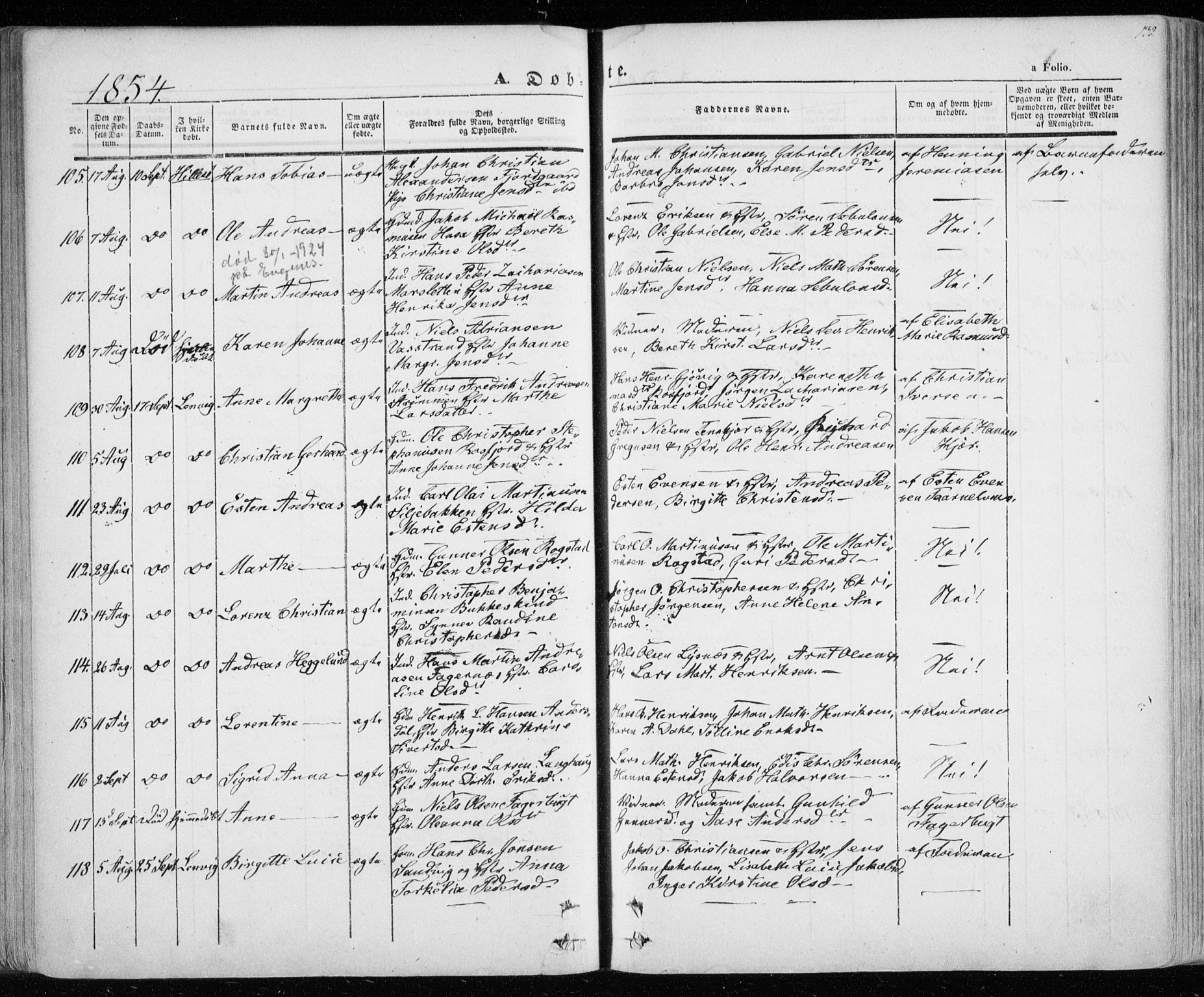 Lenvik sokneprestembete, AV/SATØ-S-1310/H/Ha/Haa/L0006kirke: Parish register (official) no. 6, 1845-1854, p. 132