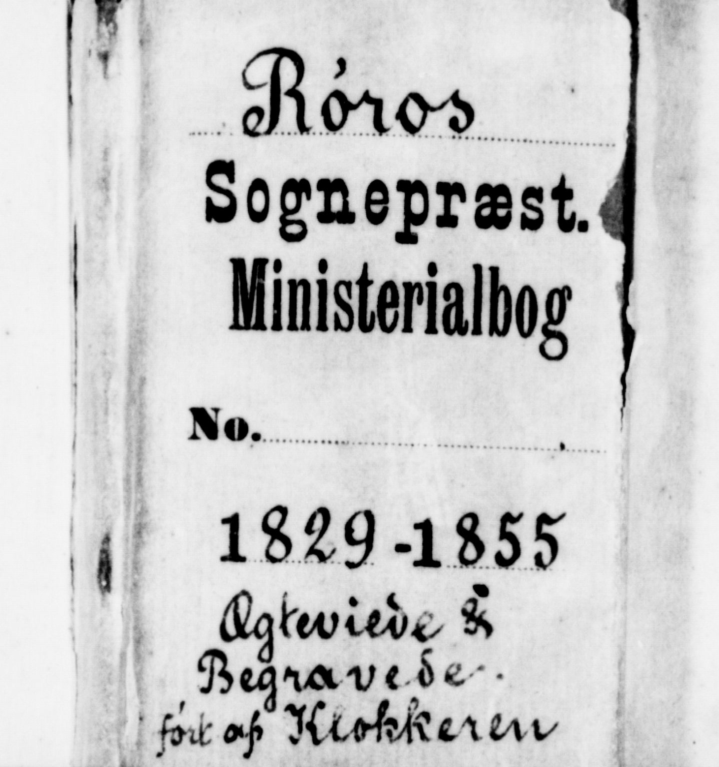 Ministerialprotokoller, klokkerbøker og fødselsregistre - Sør-Trøndelag, SAT/A-1456/681/L0939: Parish register (copy) no. 681C03, 1829-1855