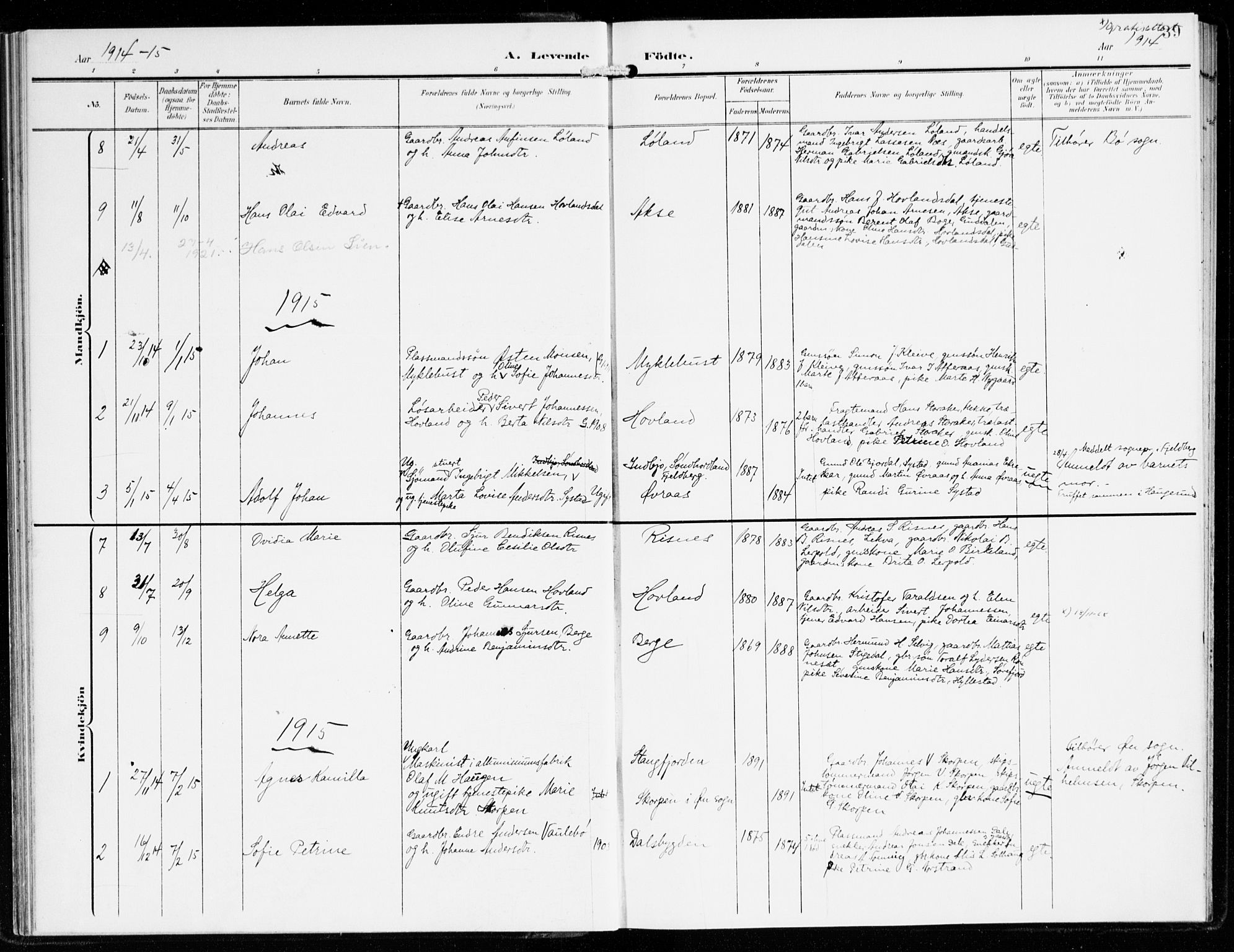 Hyllestad sokneprestembete, AV/SAB-A-80401: Parish register (official) no. B 2, 1903-1917, p. 39