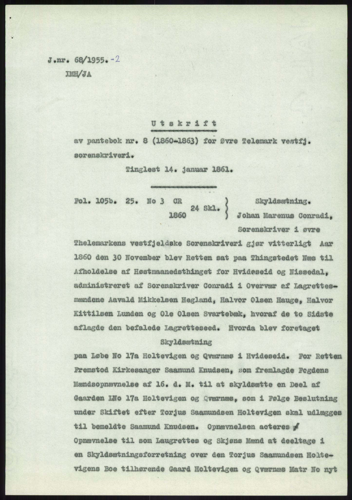 Statsarkivet i Kongsberg, SAKO/A-0001, 1954-1955, p. 358