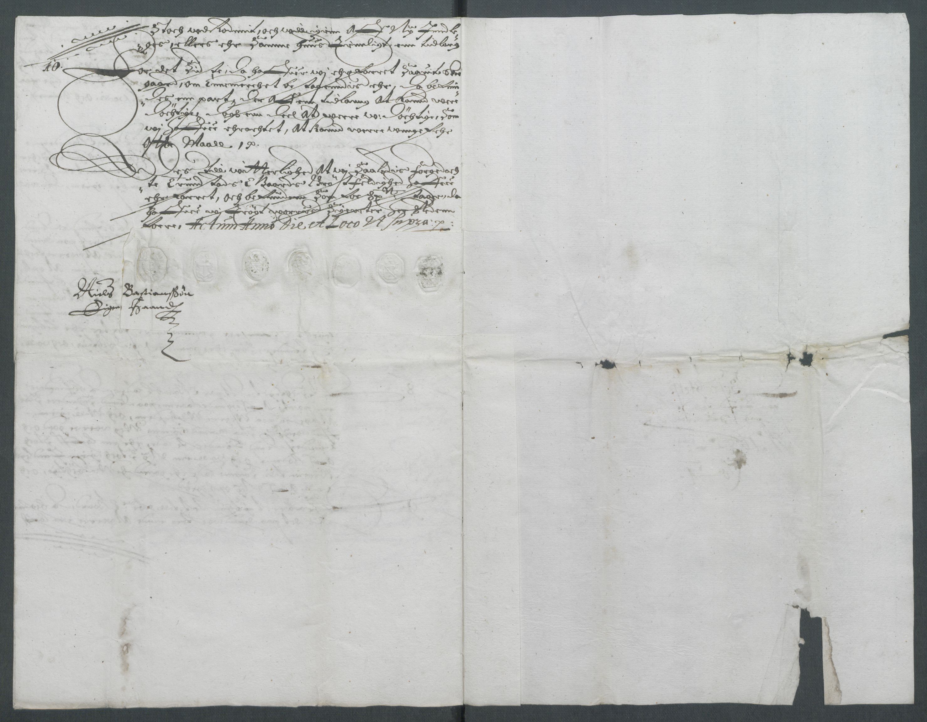 Riksarkivets diplomsamling, AV/RA-EA-5965/F02/L0166: Dokumenter, 1654-1656, p. 147