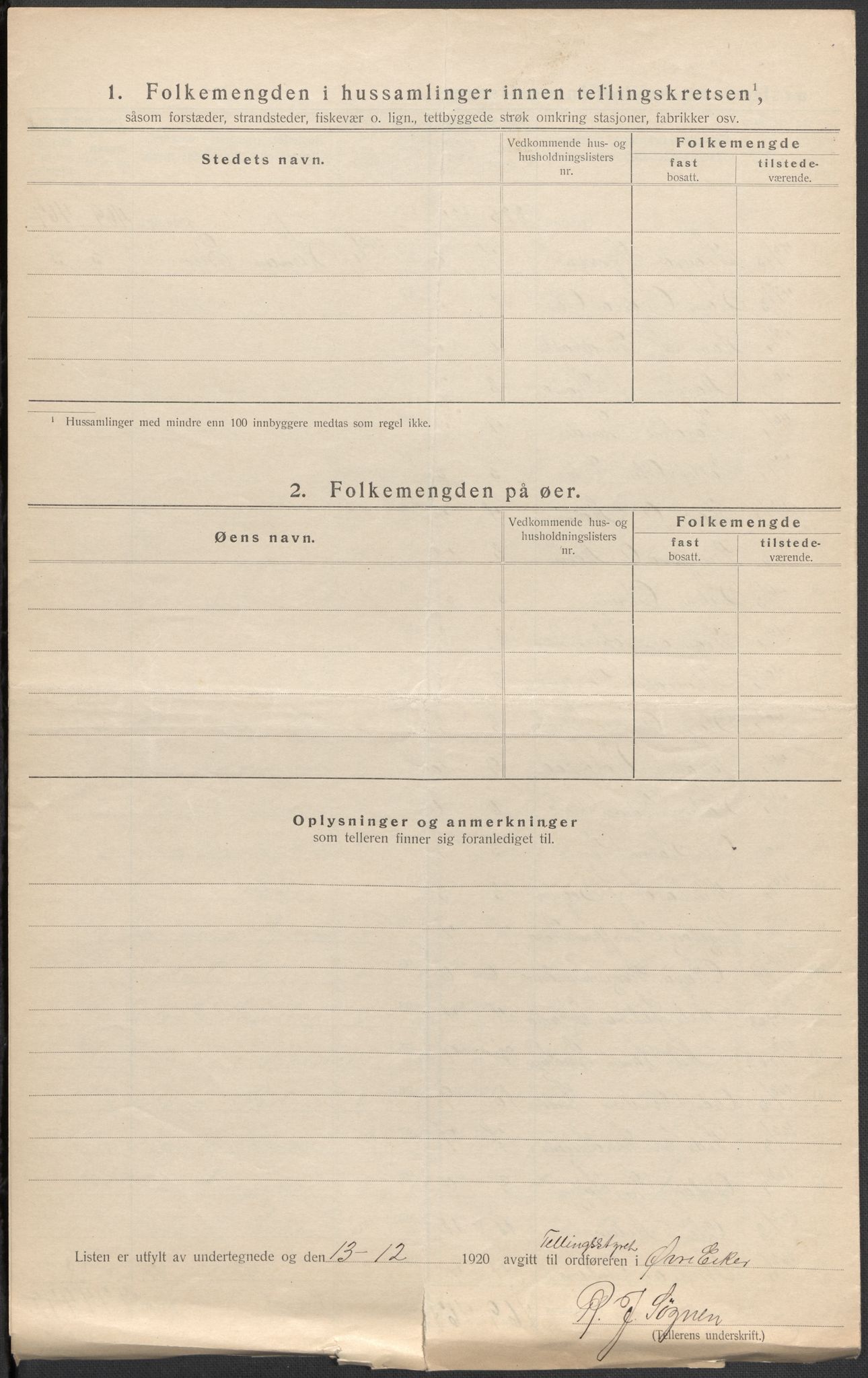 SAKO, 1920 census for Øvre Eiker, 1920, p. 45