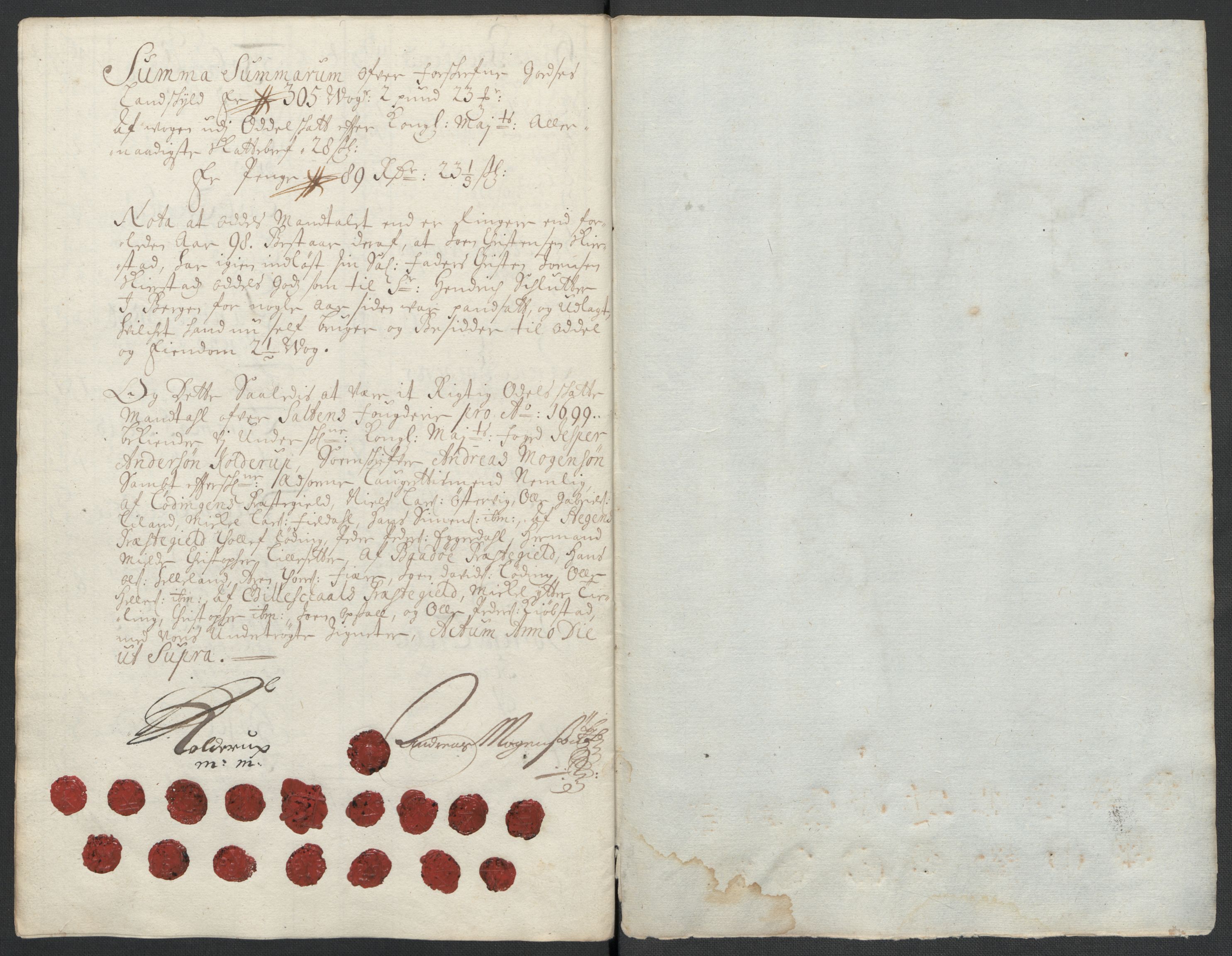 Rentekammeret inntil 1814, Reviderte regnskaper, Fogderegnskap, AV/RA-EA-4092/R66/L4579: Fogderegnskap Salten, 1697-1700, p. 264