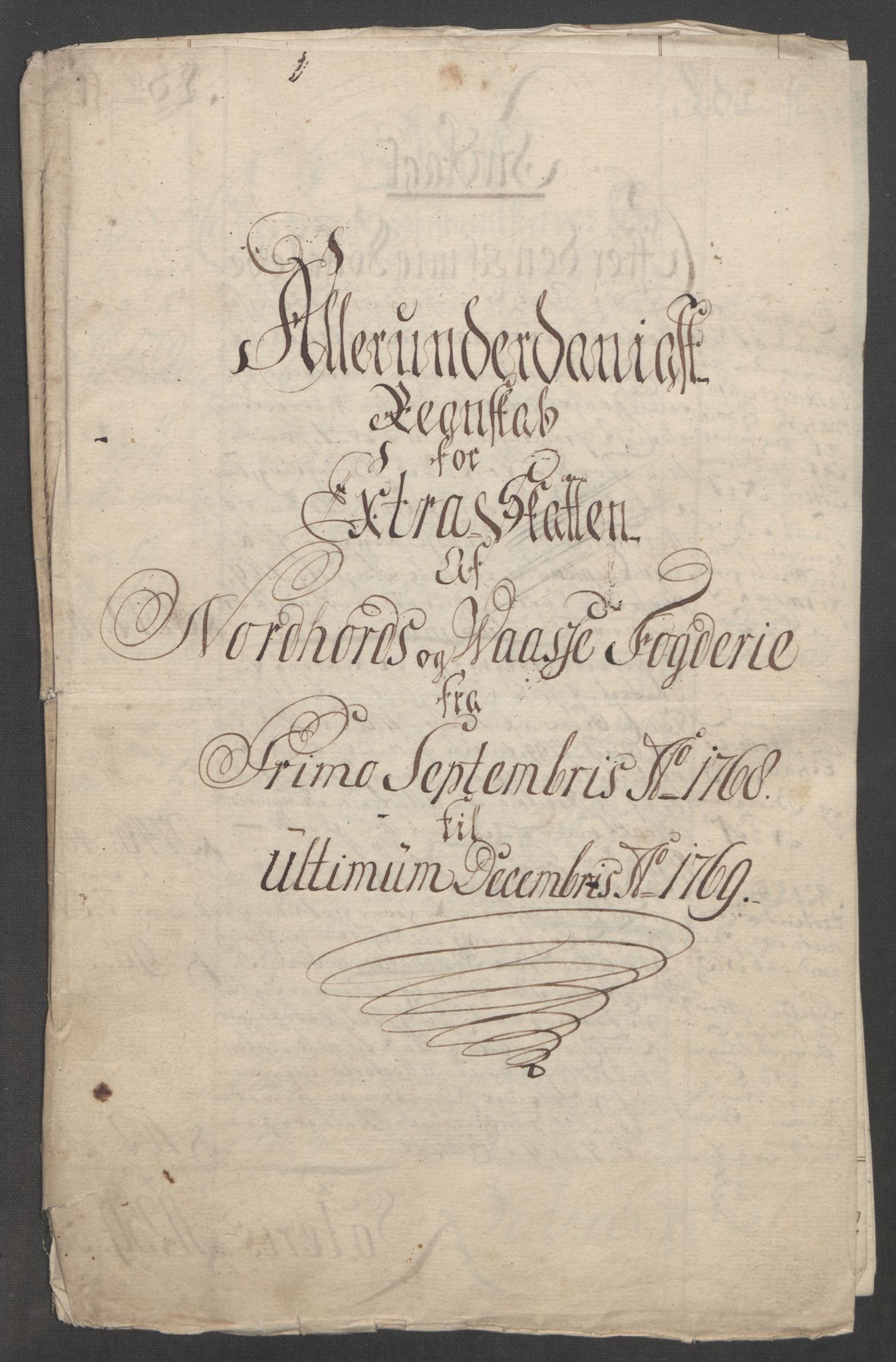 Rentekammeret inntil 1814, Reviderte regnskaper, Fogderegnskap, RA/EA-4092/R51/L3303: Ekstraskatten Nordhordland og Voss, 1762-1772, p. 341