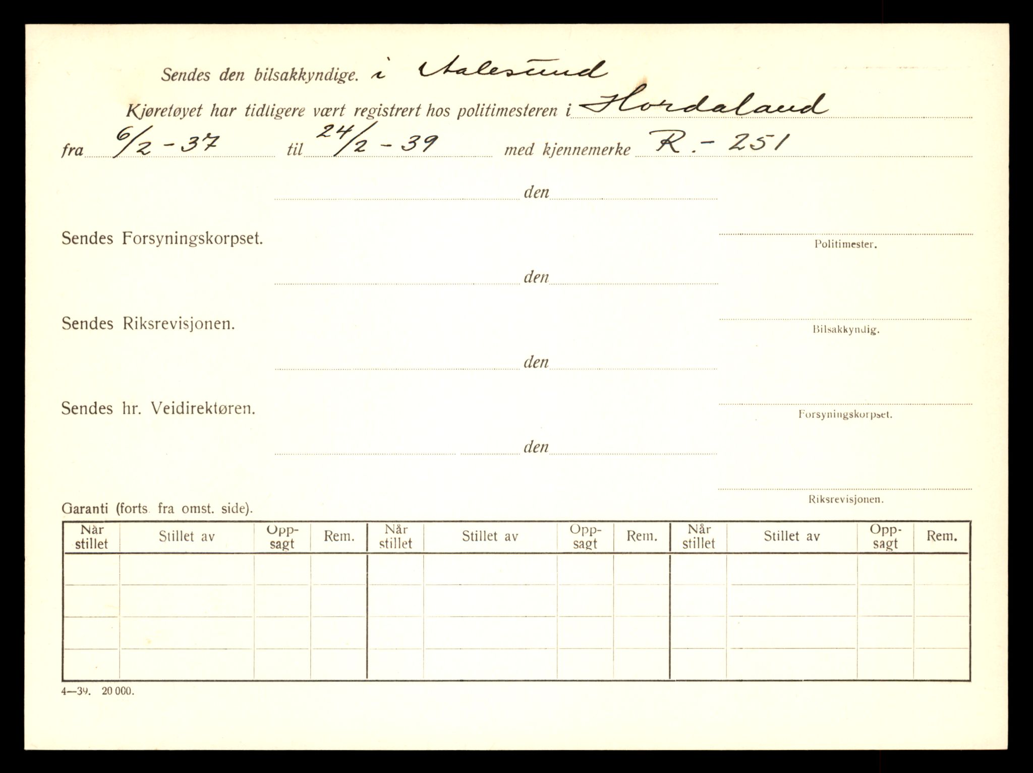 Møre og Romsdal vegkontor - Ålesund trafikkstasjon, AV/SAT-A-4099/F/Fe/L0012: Registreringskort for kjøretøy T 1290 - T 1450, 1927-1998, p. 1180