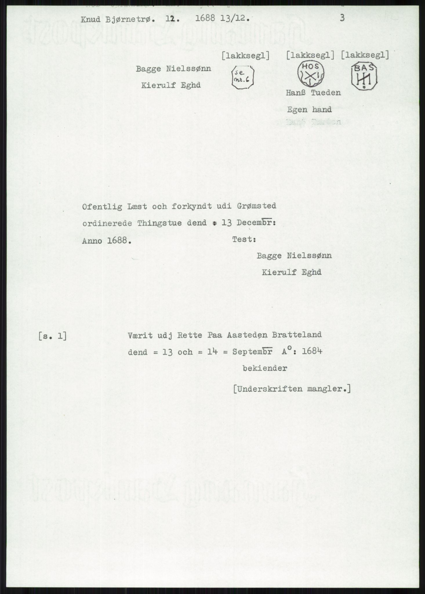 Samlinger til kildeutgivelse, Diplomavskriftsamlingen, AV/RA-EA-4053/H/Ha, p. 516